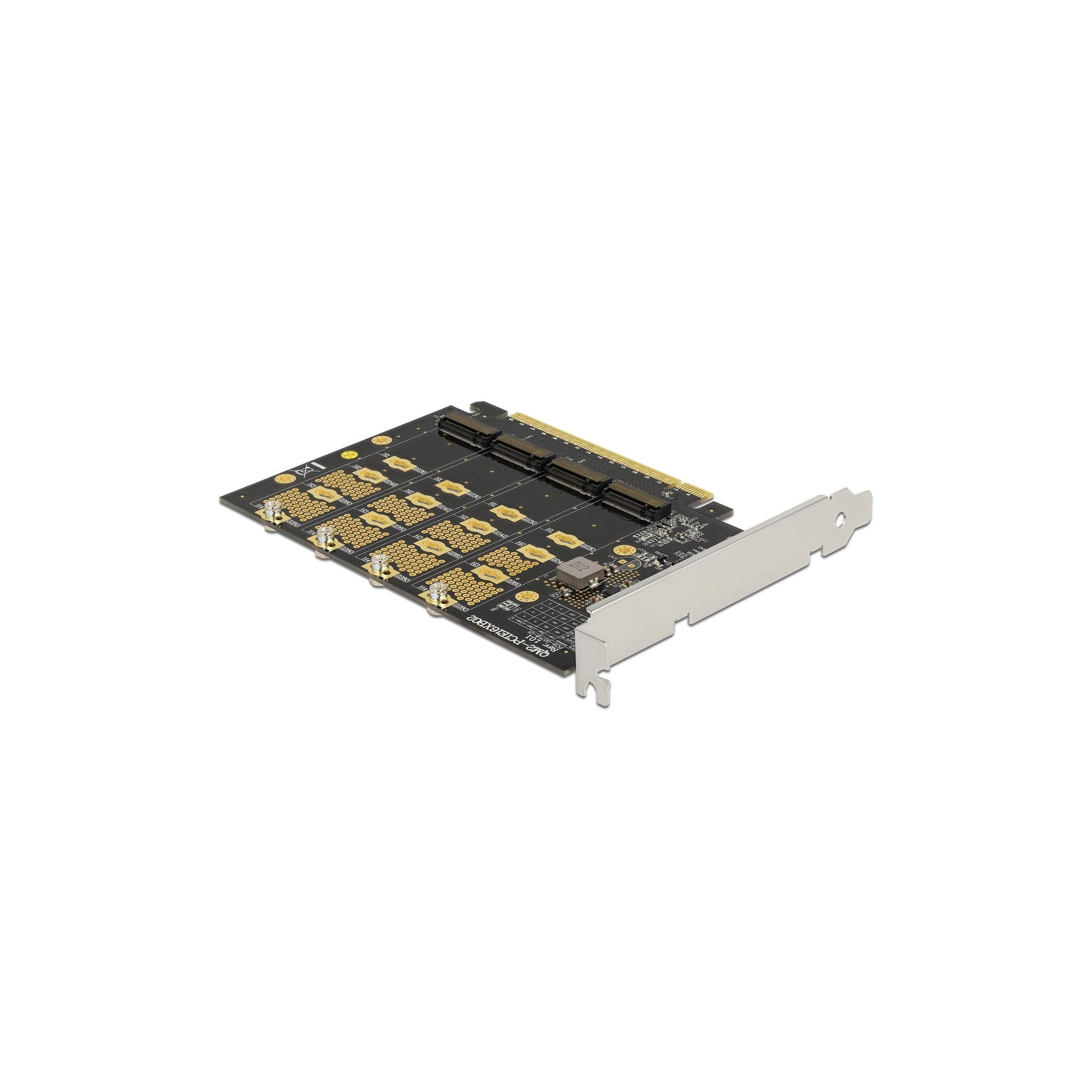 DeLock PCI-E-x4 V4 Kontroller, 4x M.2 NVME