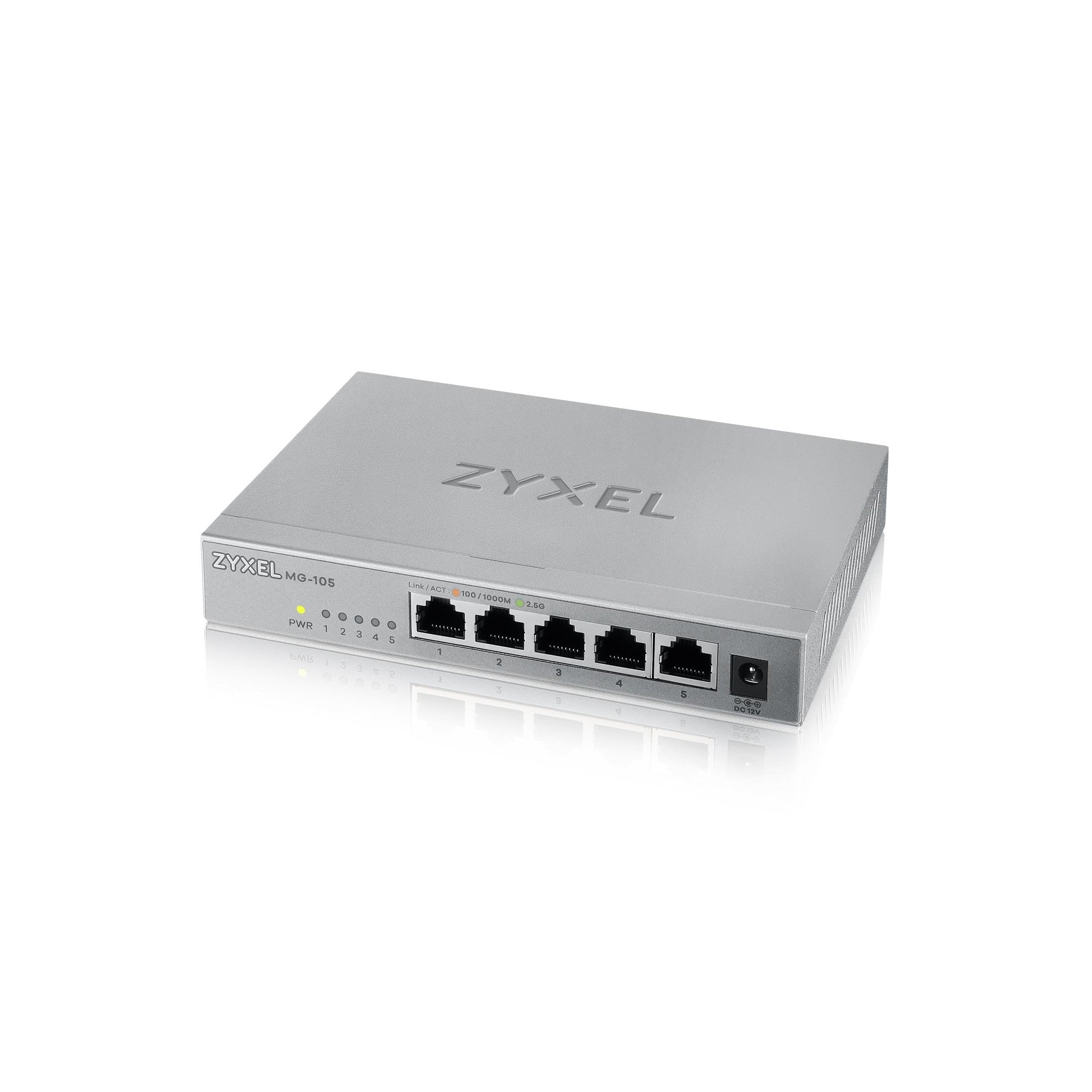 ZyXEL MG-105 5Port-Switch, 1/2.5GE