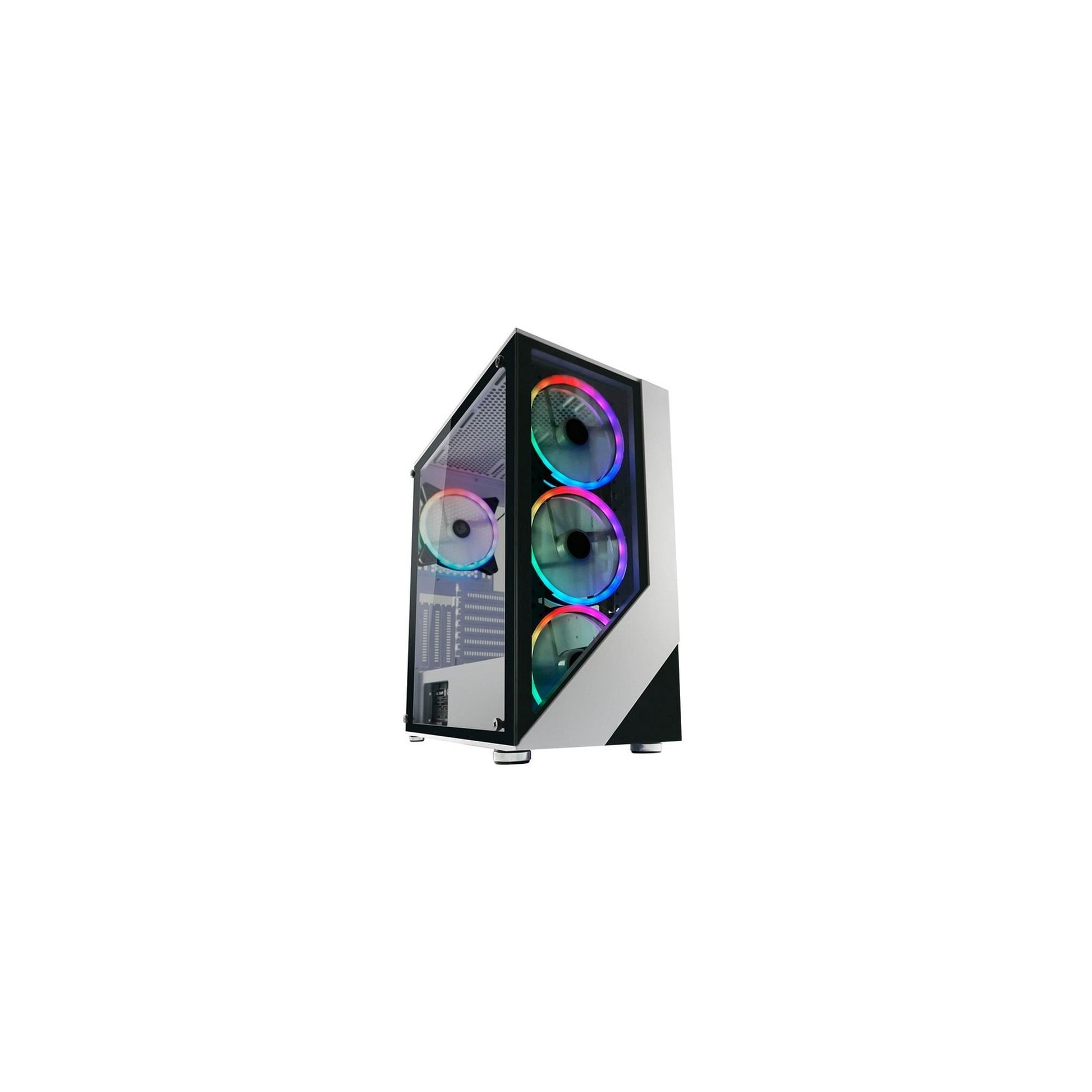 Lc-Power Midi Tower LC-803W-ON