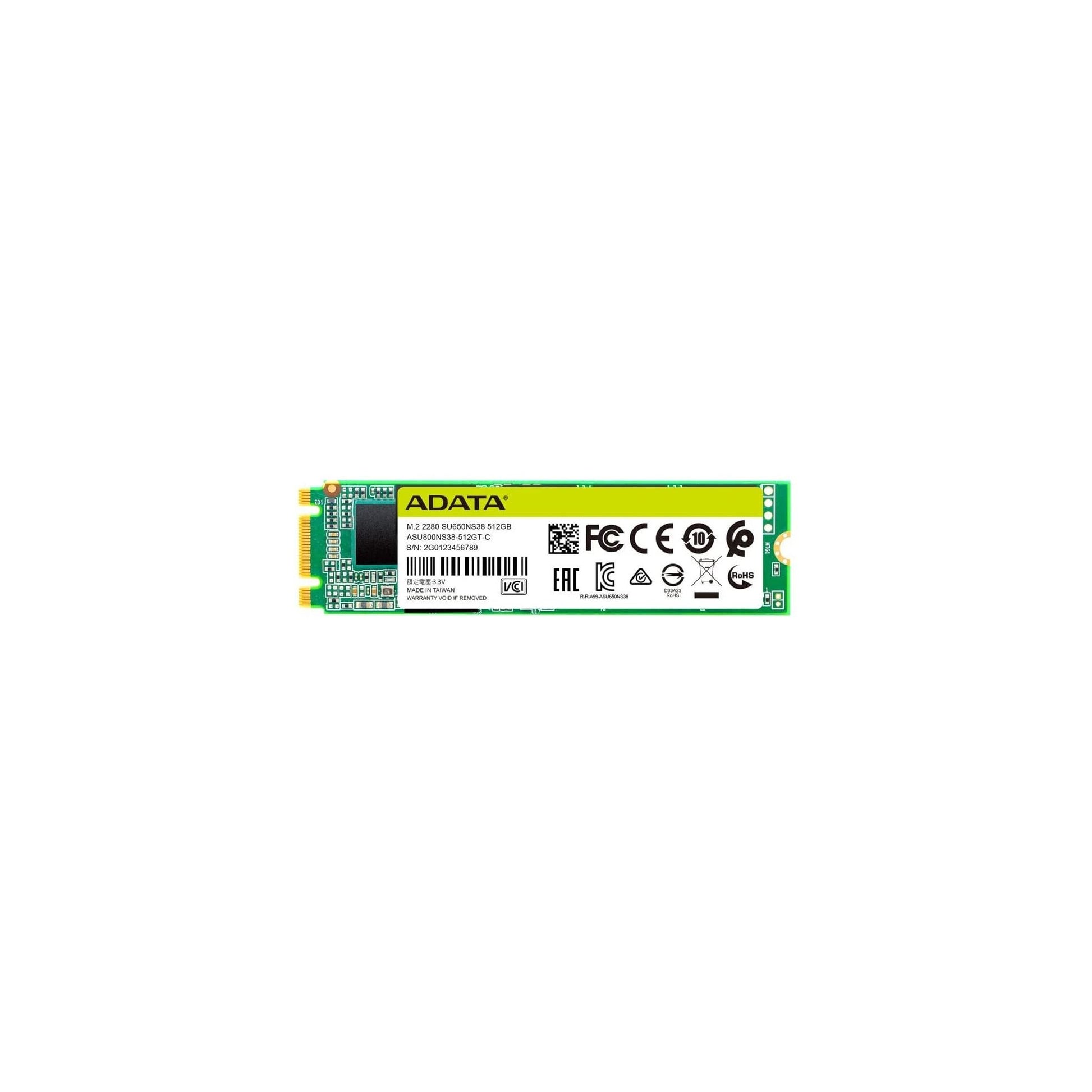 SSD Adata Flash SU650 3D, 512GB, M.2.2280