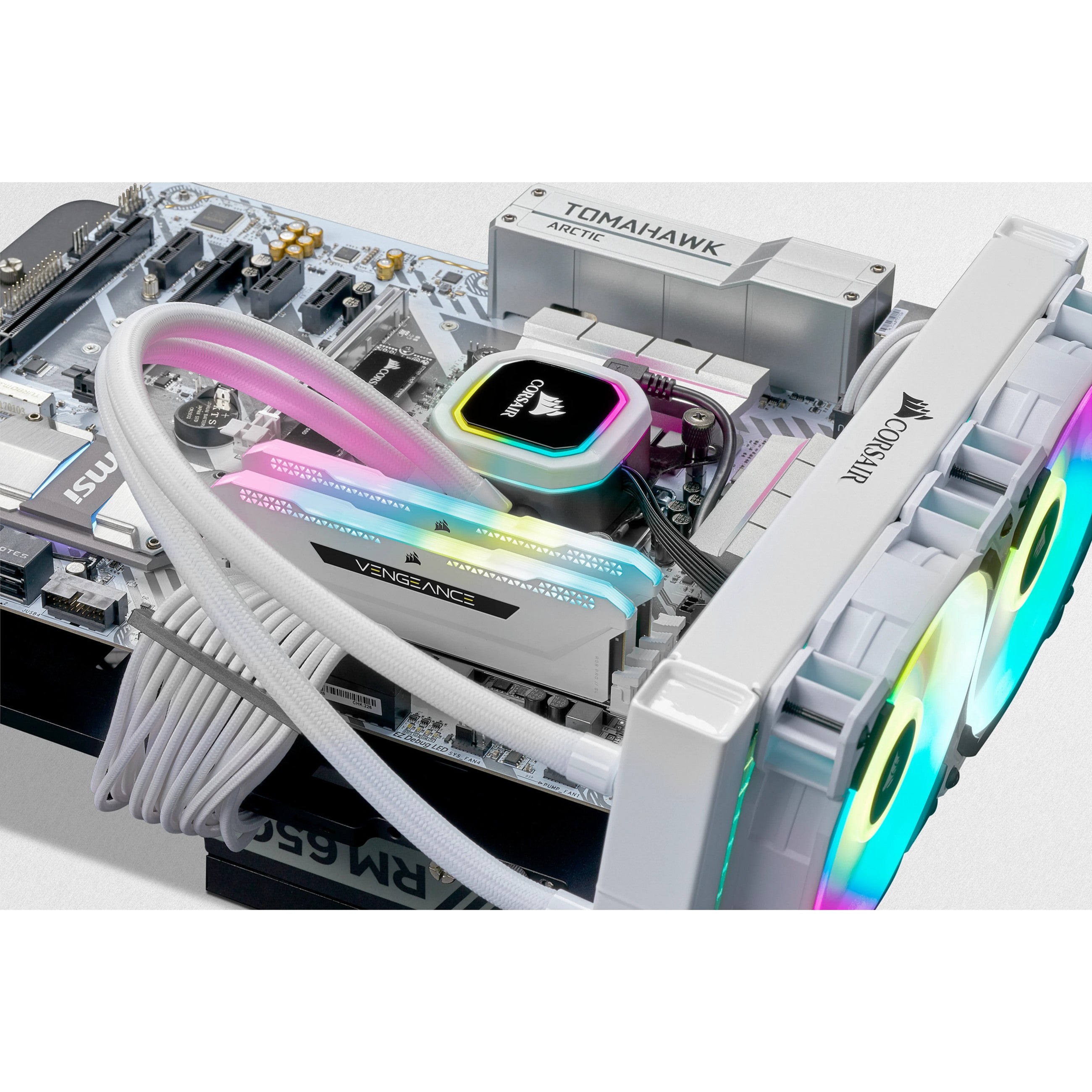Corsair Vengeance RGB PRO SL DDR4 Kit 32GB (2x16GB) 3600MHz White