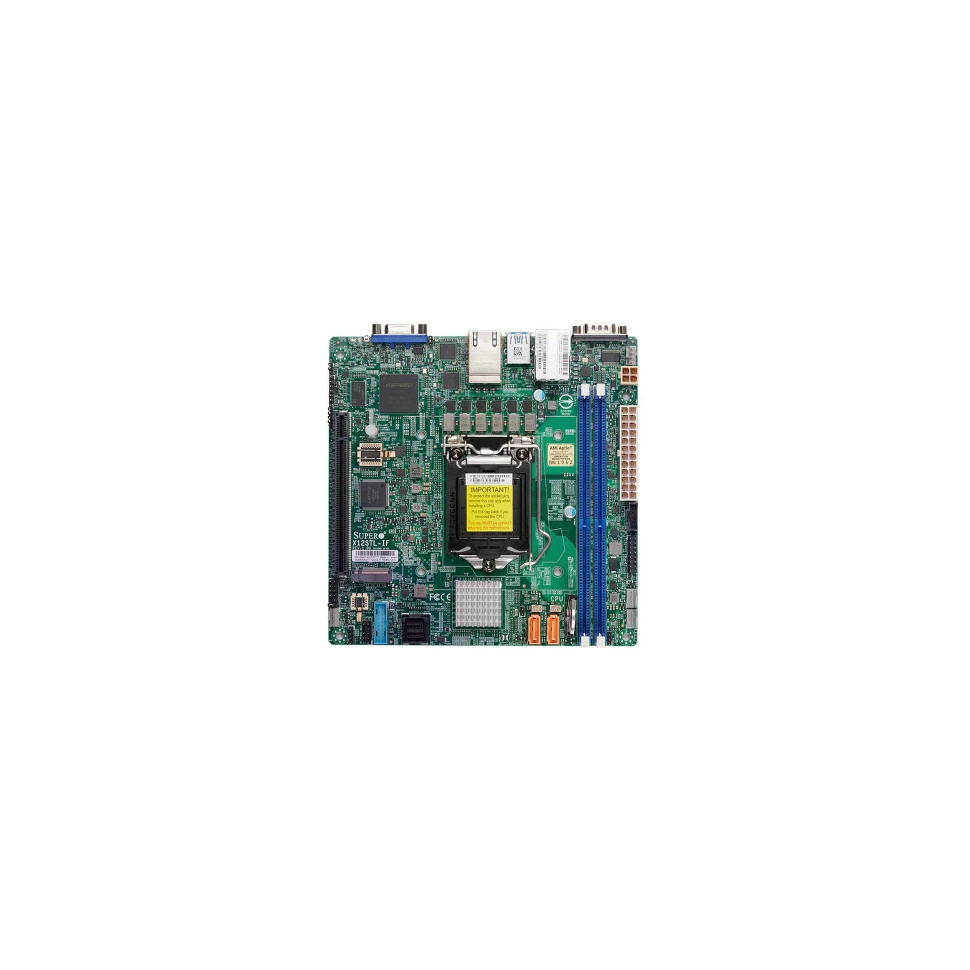Supermicro X12STL-IF: 1x LGA-1200