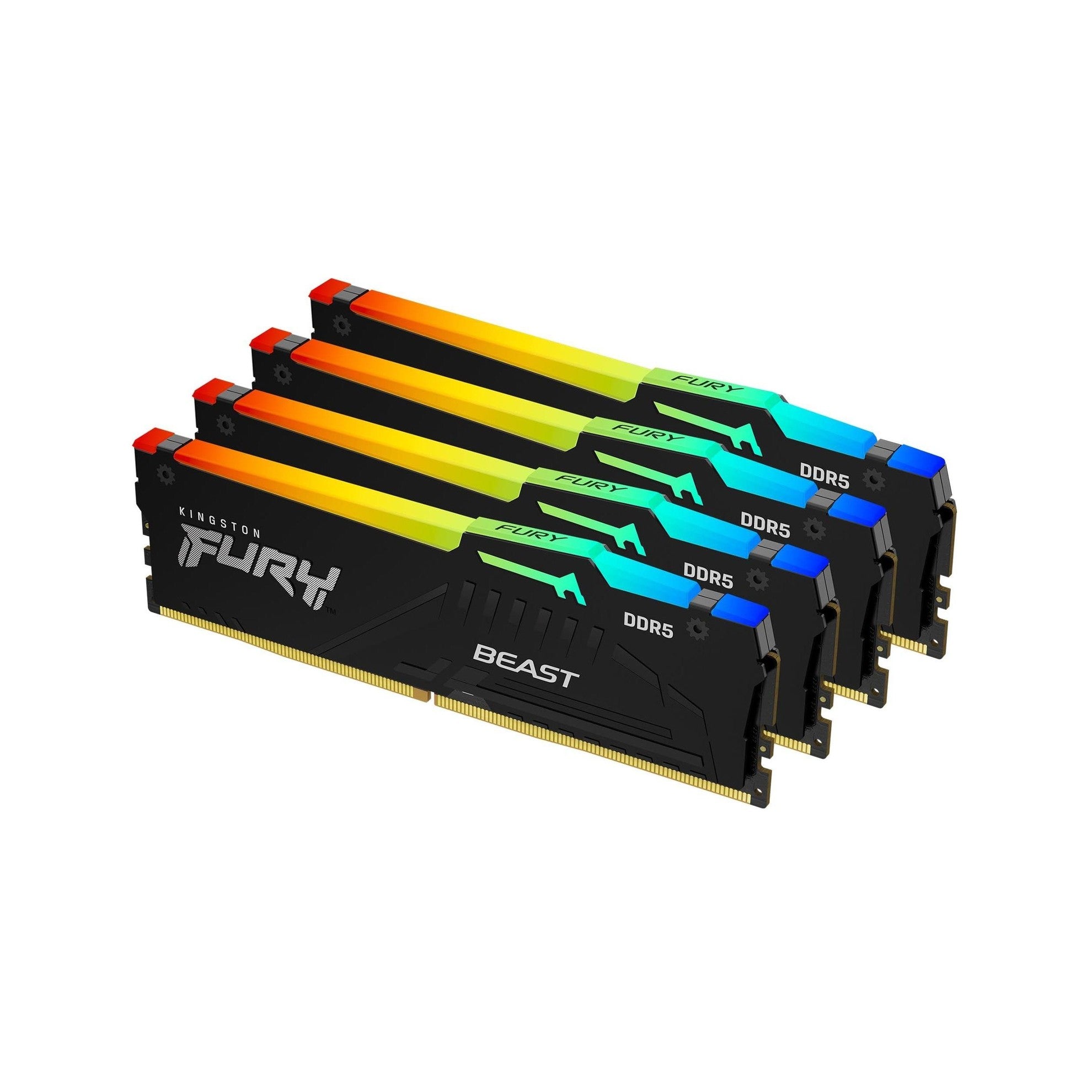 FURY Beast RGB DDR5 128GB 4-Kit 5200MT/s
