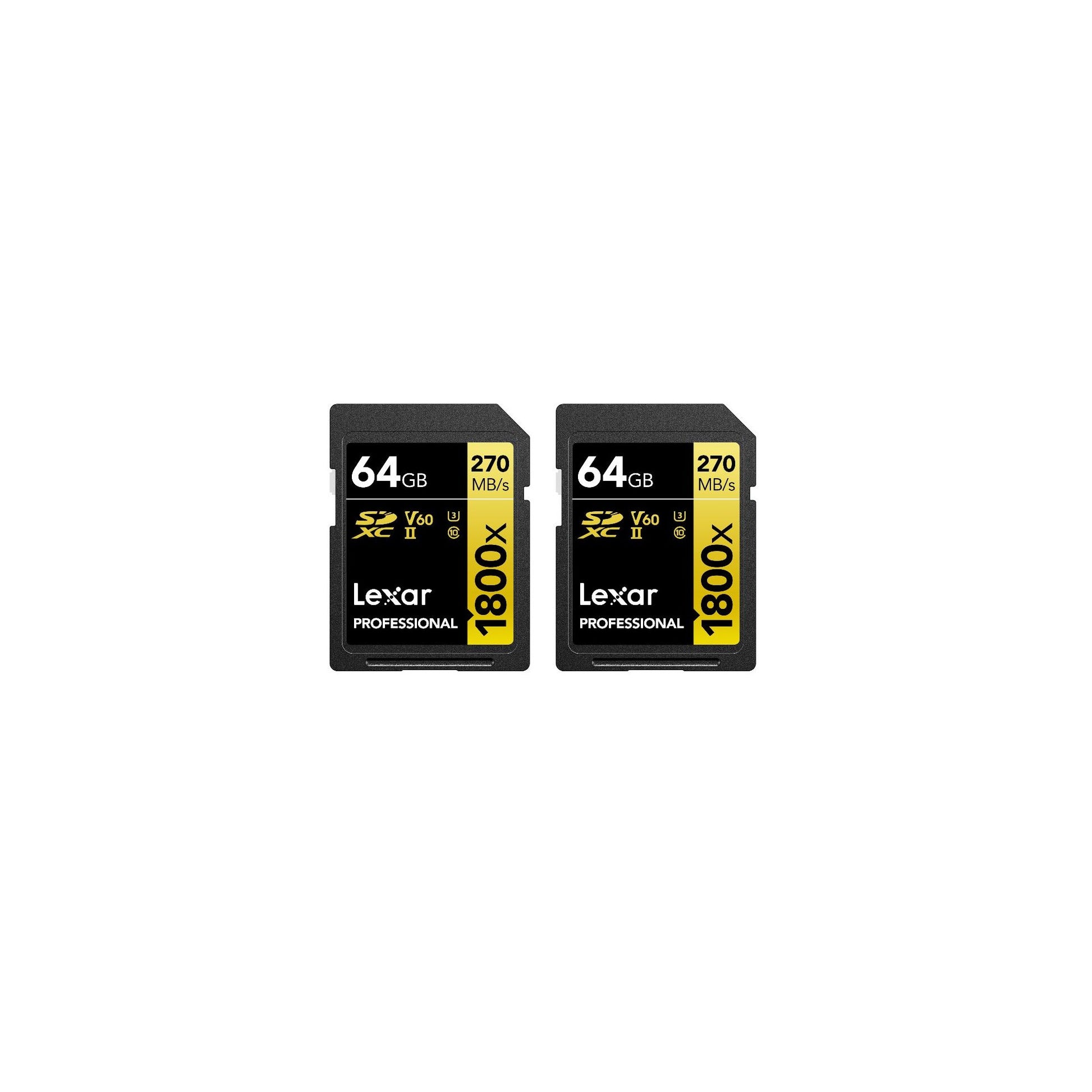 Lexar Professional SDXC1800x UHS-II 2x 64GB