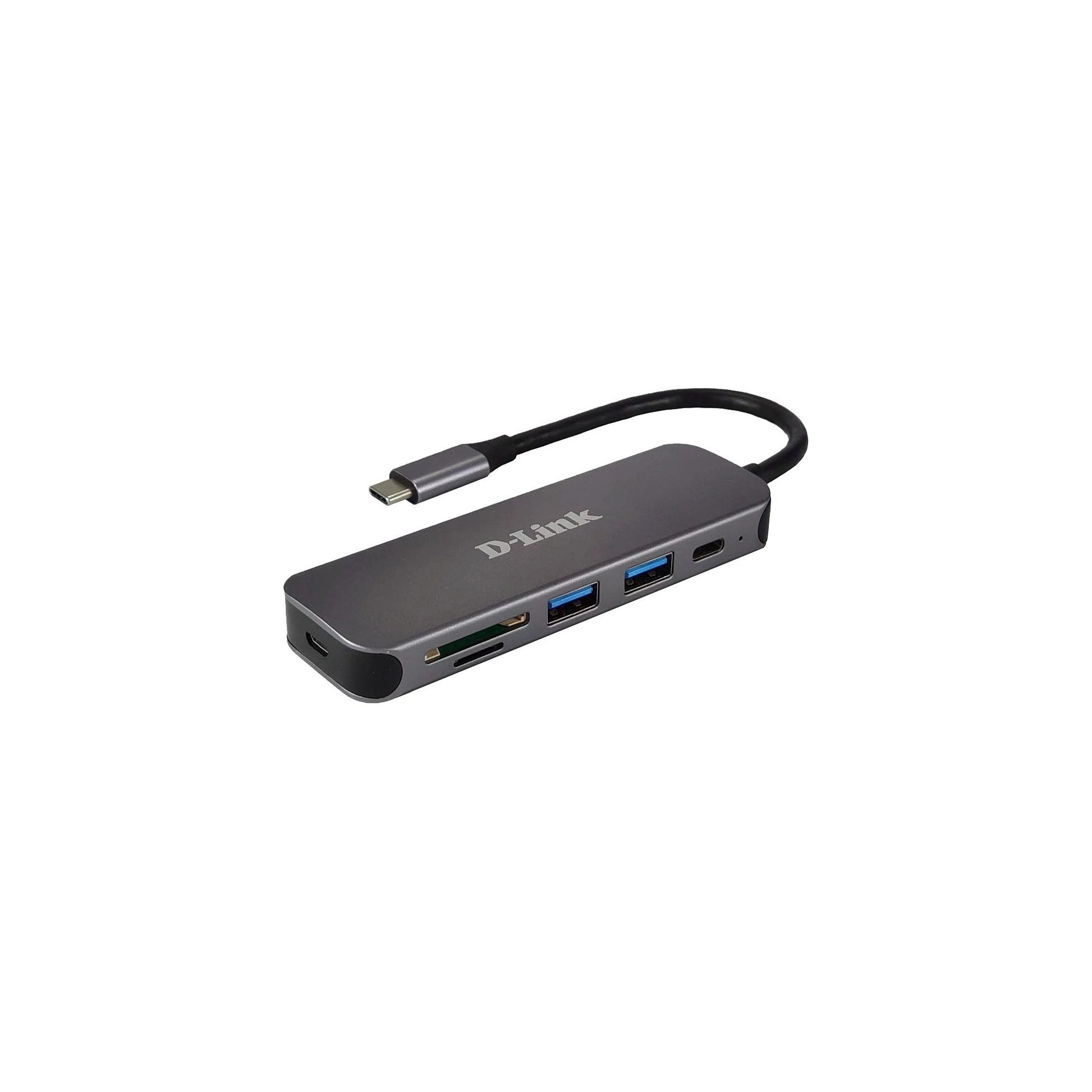 D-Link Hub DUB-2325/E: 5-in-1 USB-C Hub