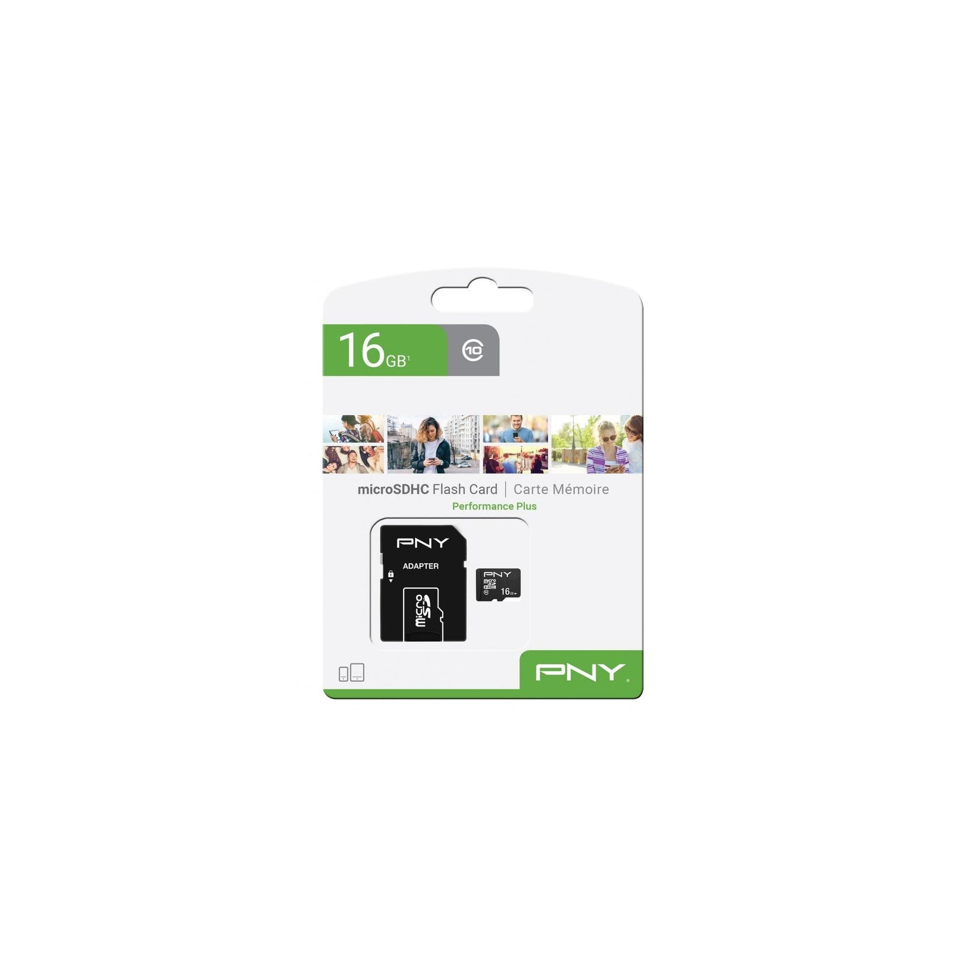 PNY microSDHC Card Perf Plus 16GB