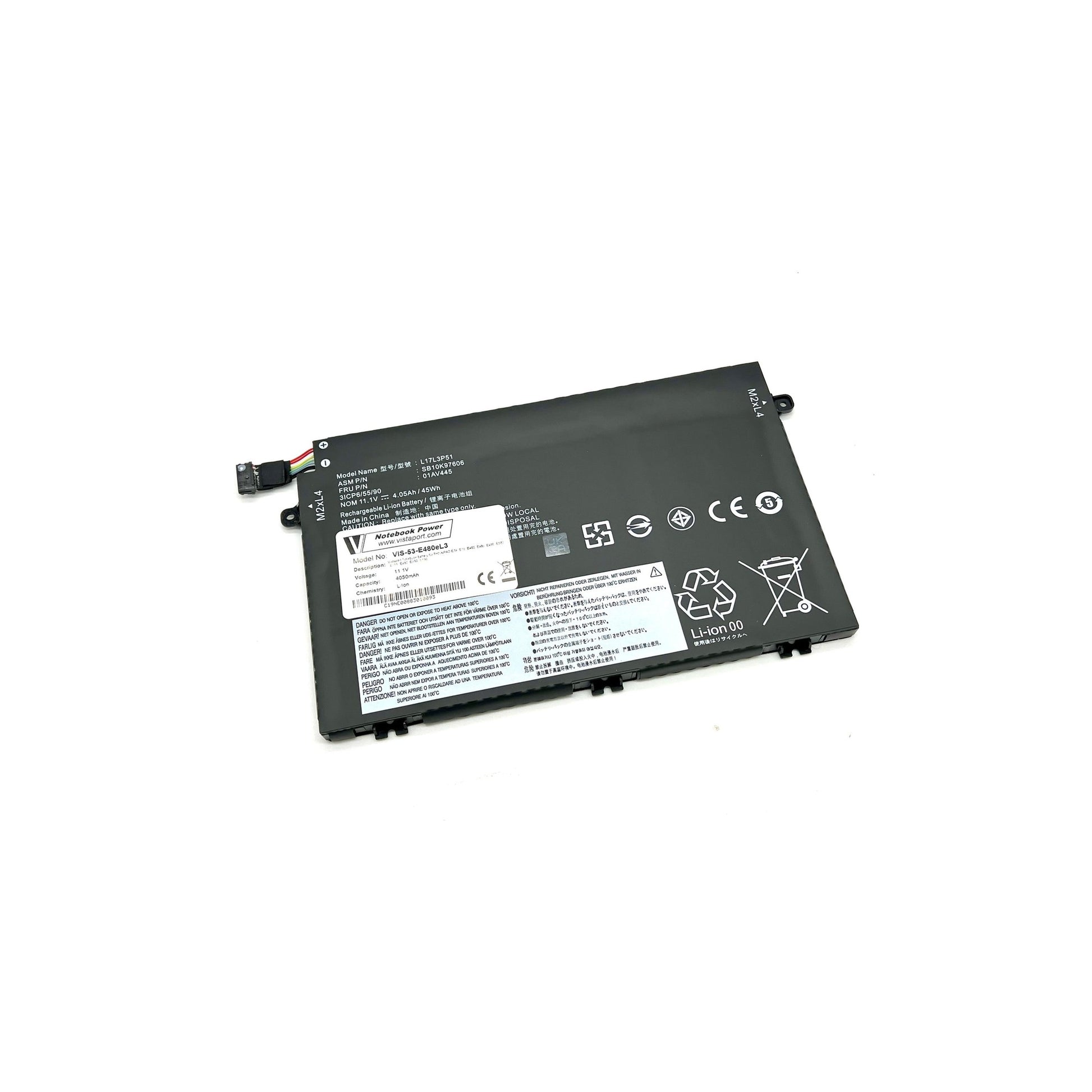 Vistaport Notebook Akku für LENOVO