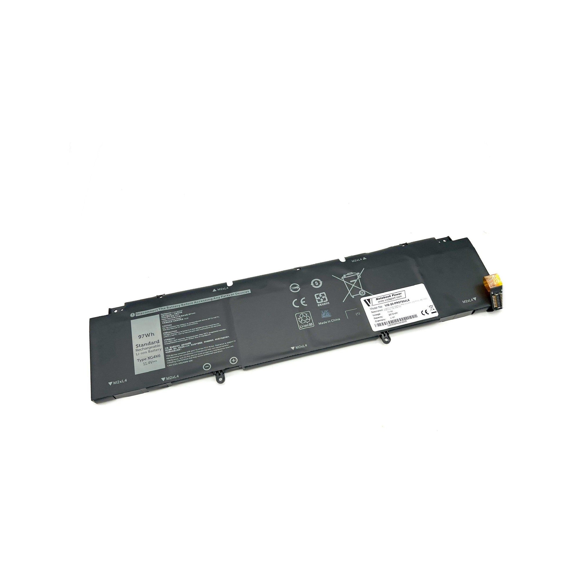 Vistaport Notebook Akku für DELL