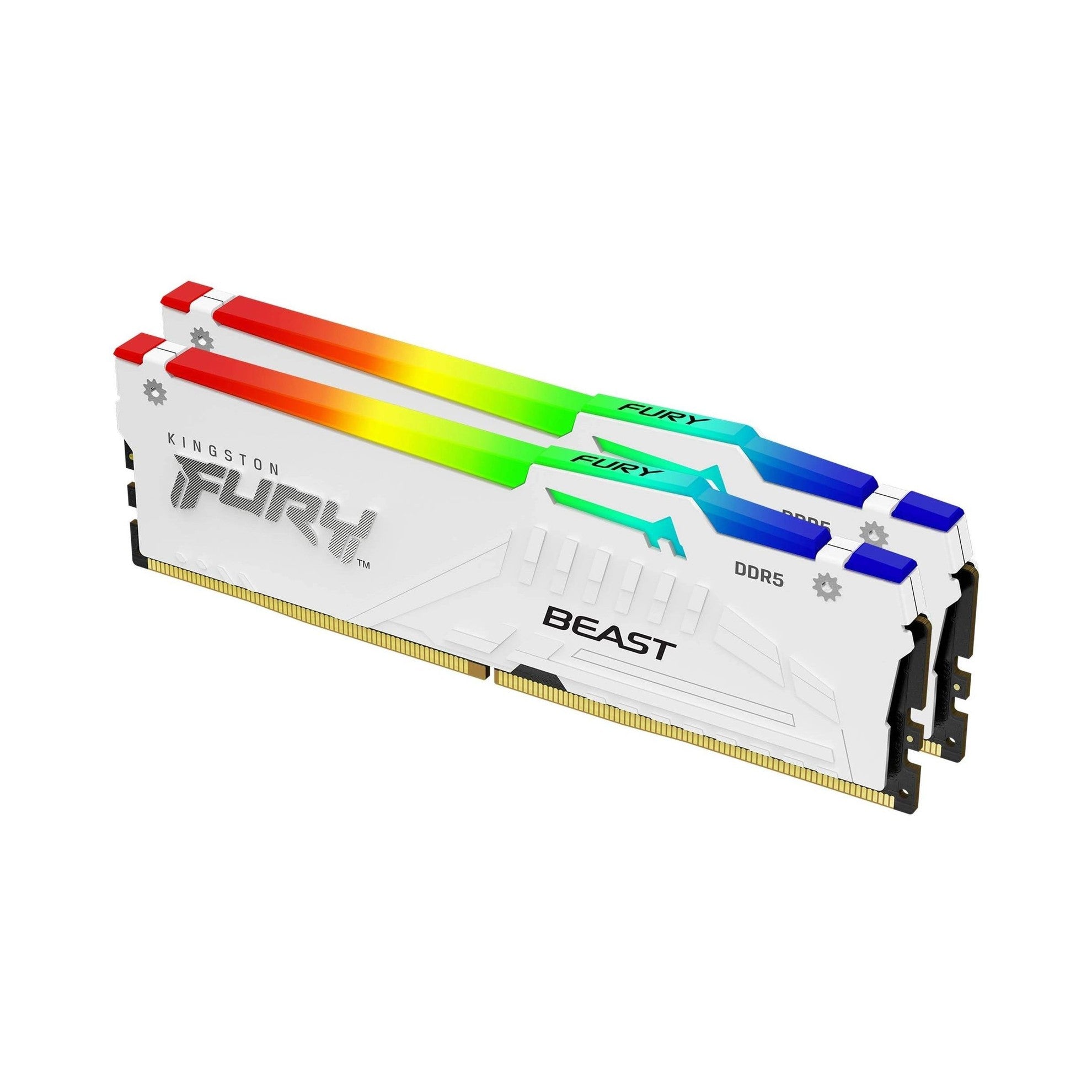 FURY Beast White RGB DDR5 32GB 2-Kit 6000MT