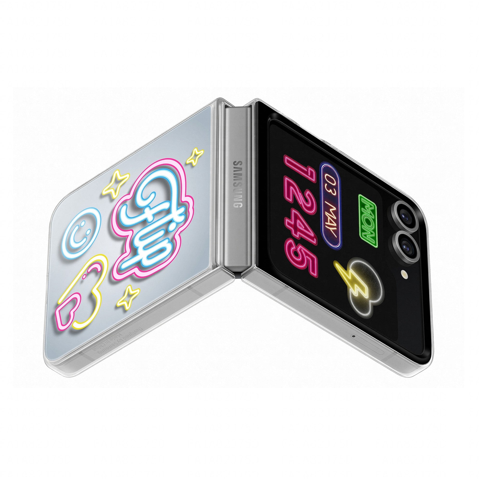 Samsung Flipsuit Case fr Galaxy Z Flip6. Transparent