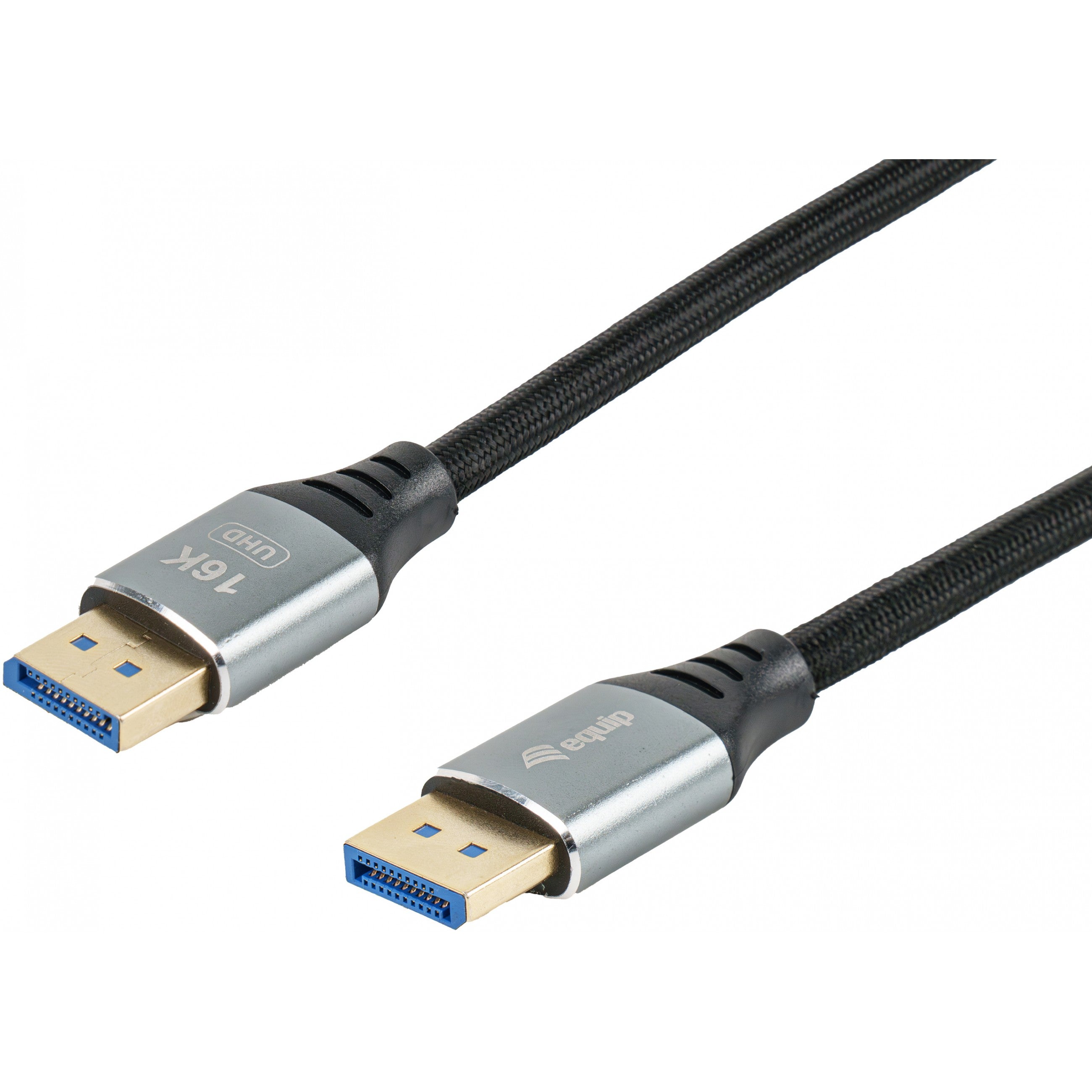 Equip DisplayPort 2.1 St/St 3.00m16K/60Hz komp.HDCP Alum. gr