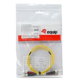 Equip LWL Patchkabel ST->ST 2.00m Singlemode Duplex OS2 ge Polybeutel