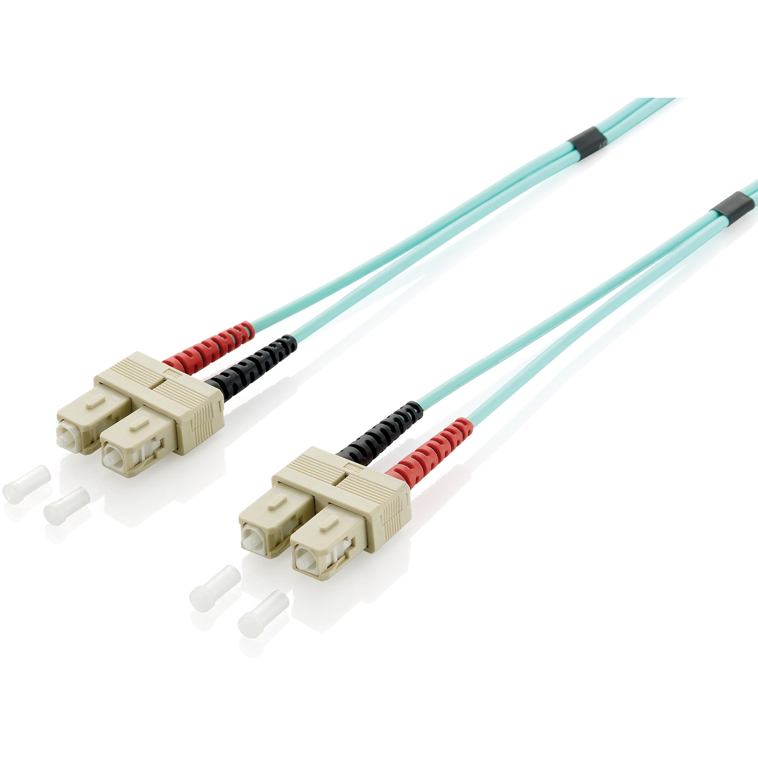 Equip LWL Patchkabel SC->SC 30.00m Multimode Duplex OM3 turq