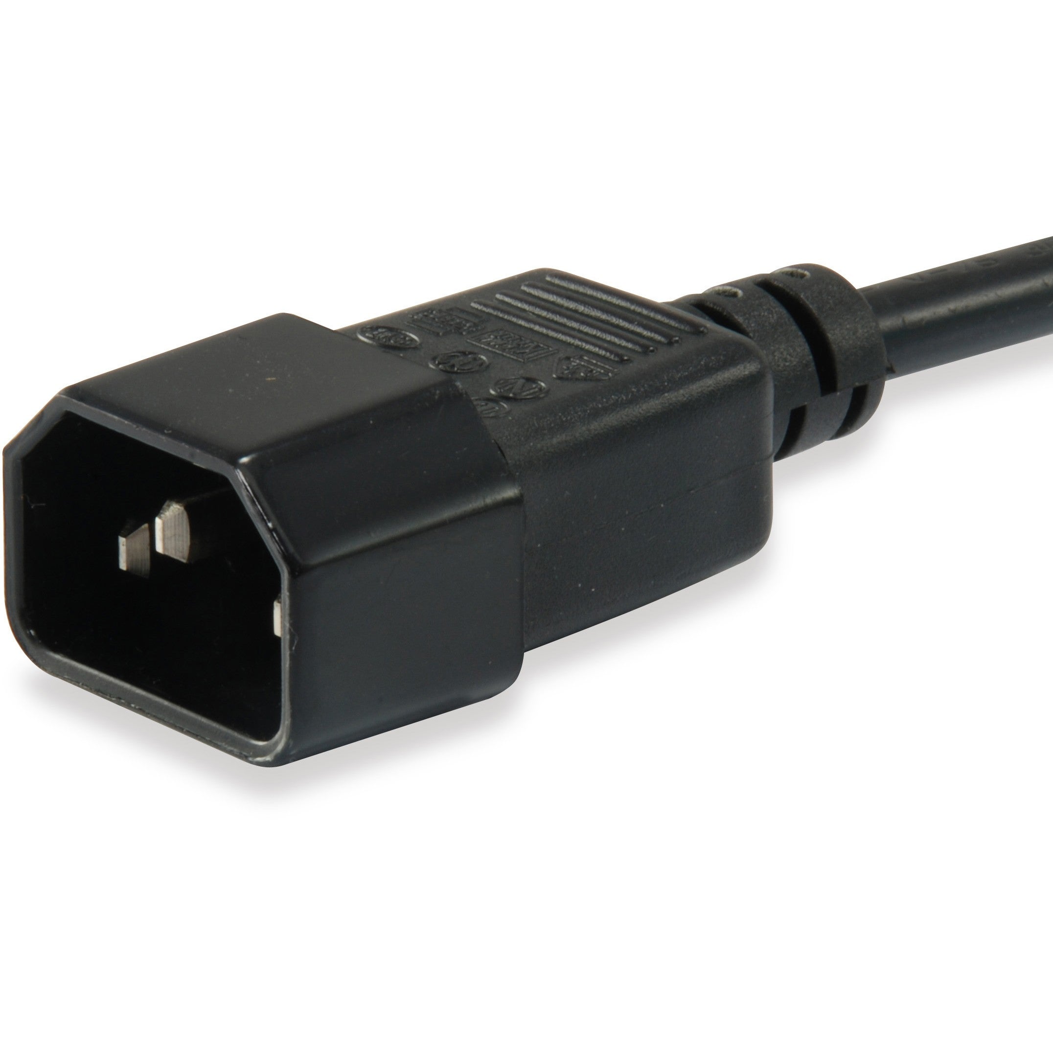 Equip Kaltgeräteverl.-Kabel IEC C14 -> IEC C13 St/Bu 3m sw