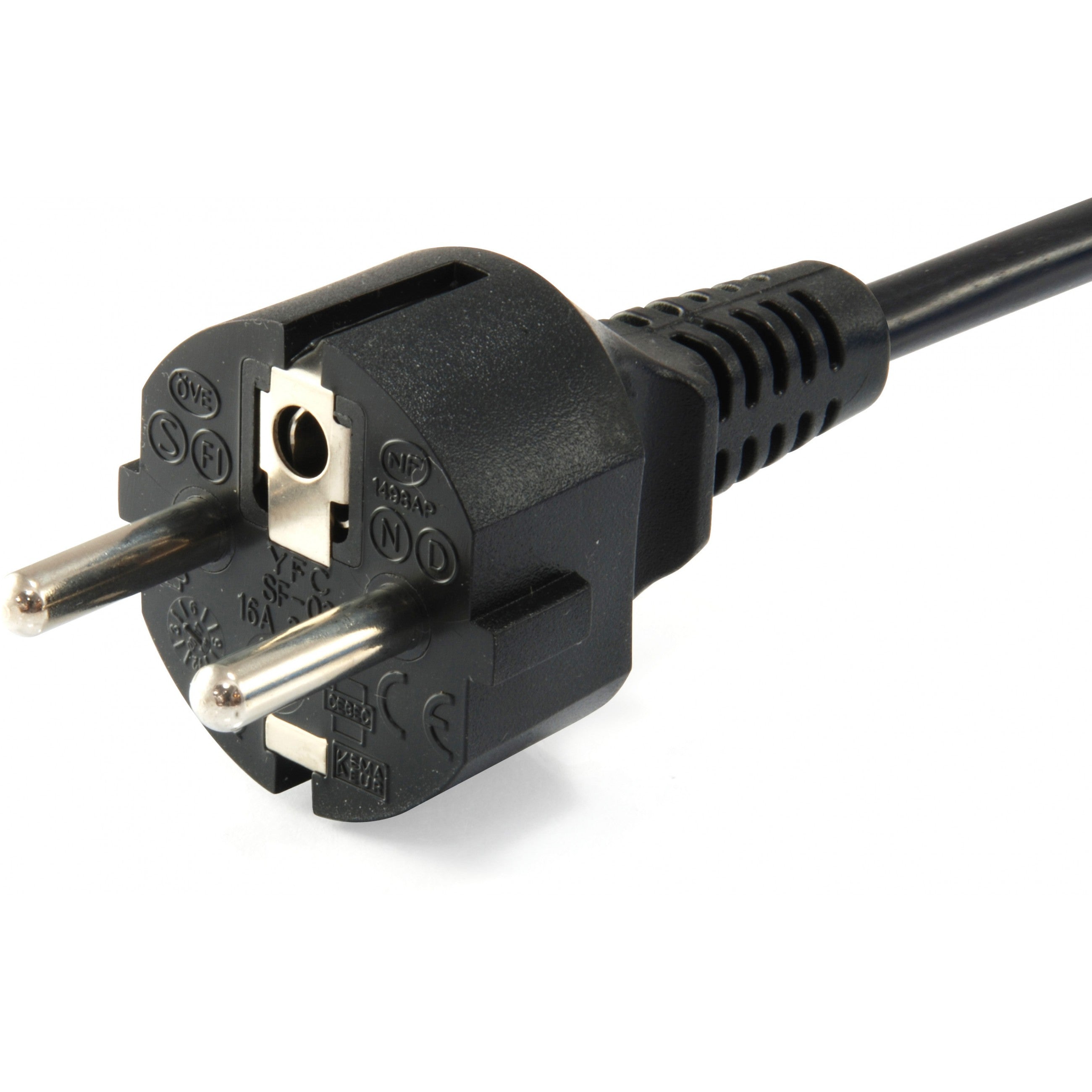 Equip IEC-Stromkabel Schuko -> C5 3m St/Bu schwarz