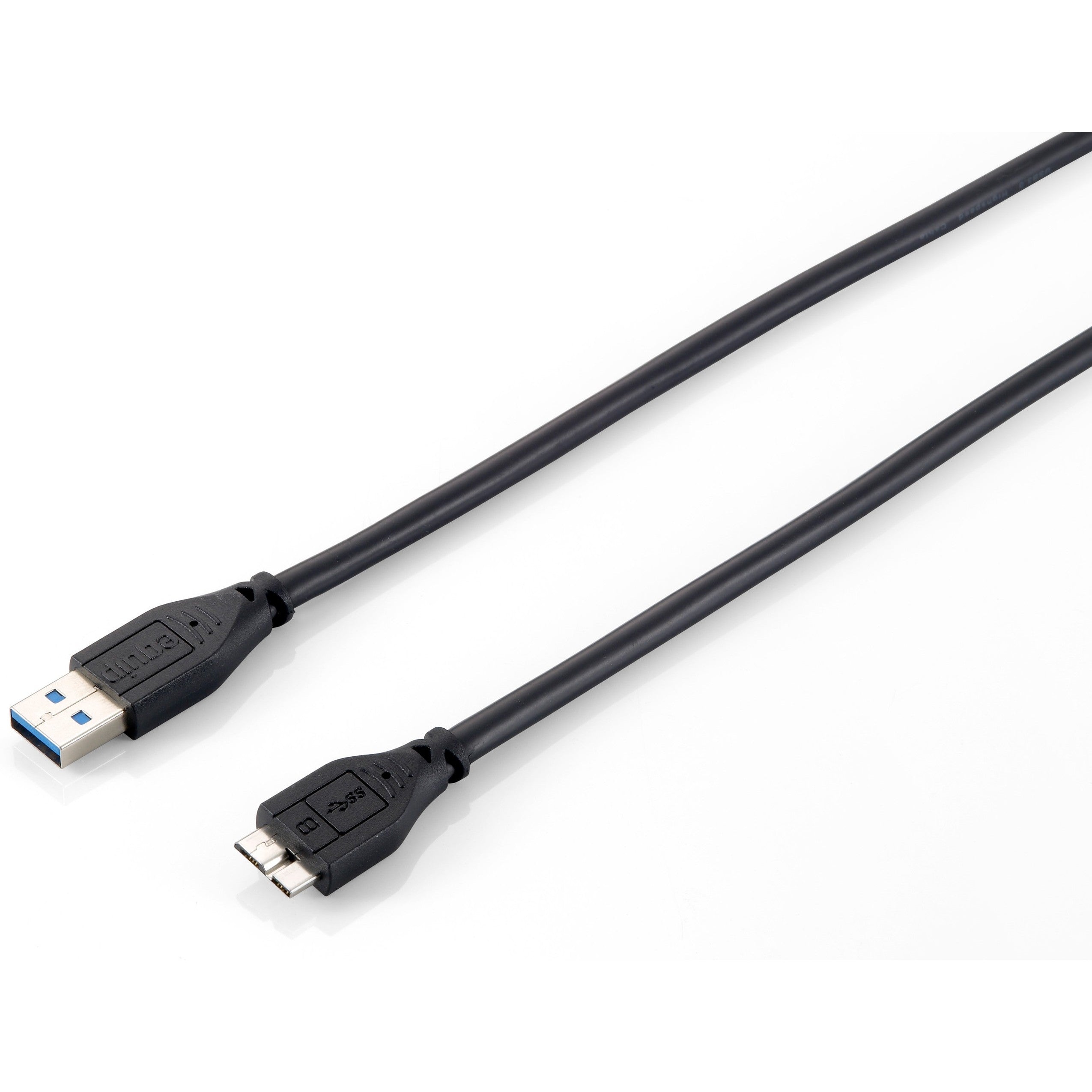 Equip Kabel USB-A 3.0 -> micro B St/St 1.80m schwarz Polybeutel