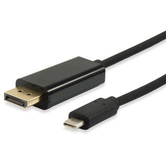 Equip Adapter USB-C -> DisplayPort 4K60Hz 1.80m sw Polybeutel