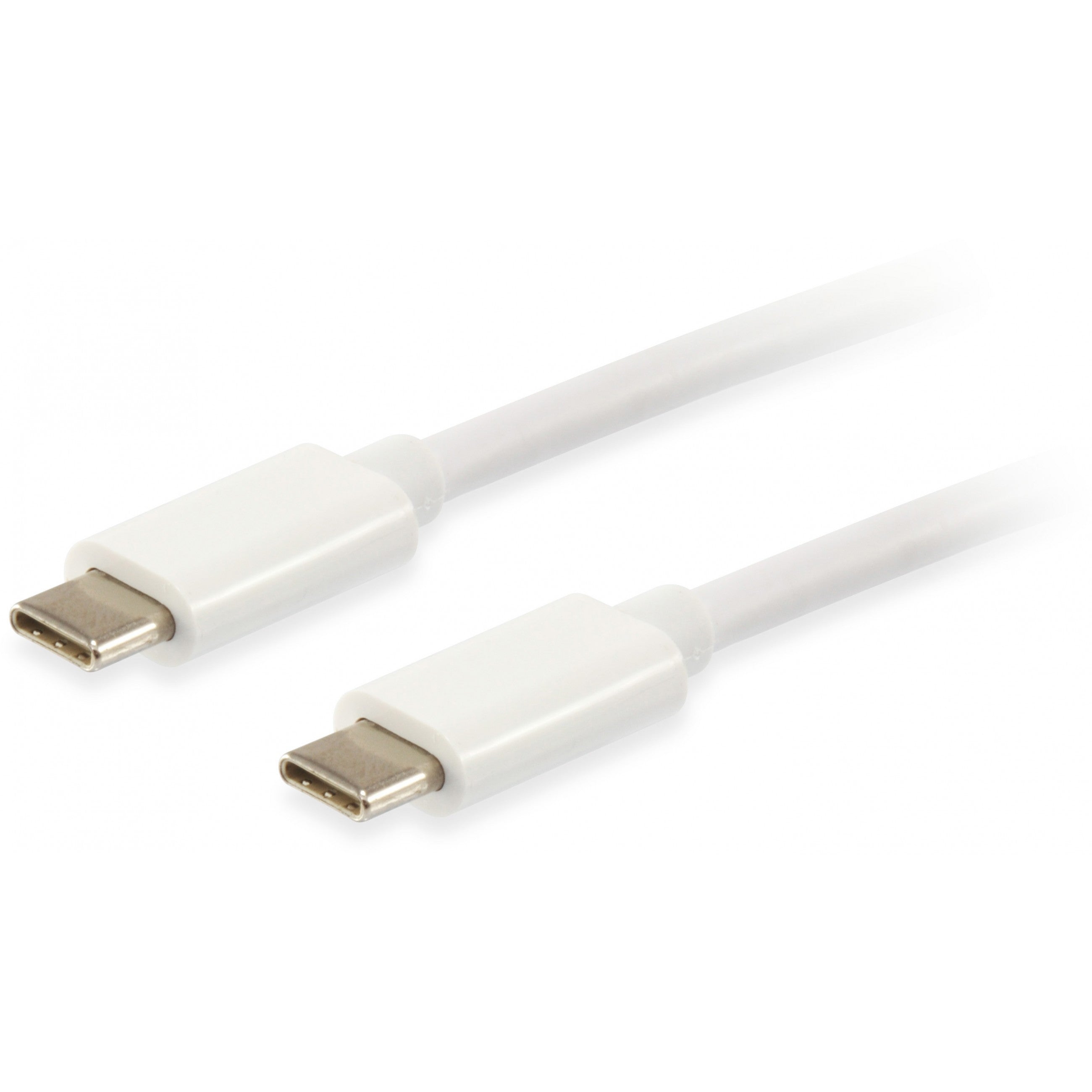 Equip Kabel USB-C 3.2 -> C Plat. St/St 2.00m 3A 4K/60Hz ws Polybeutel