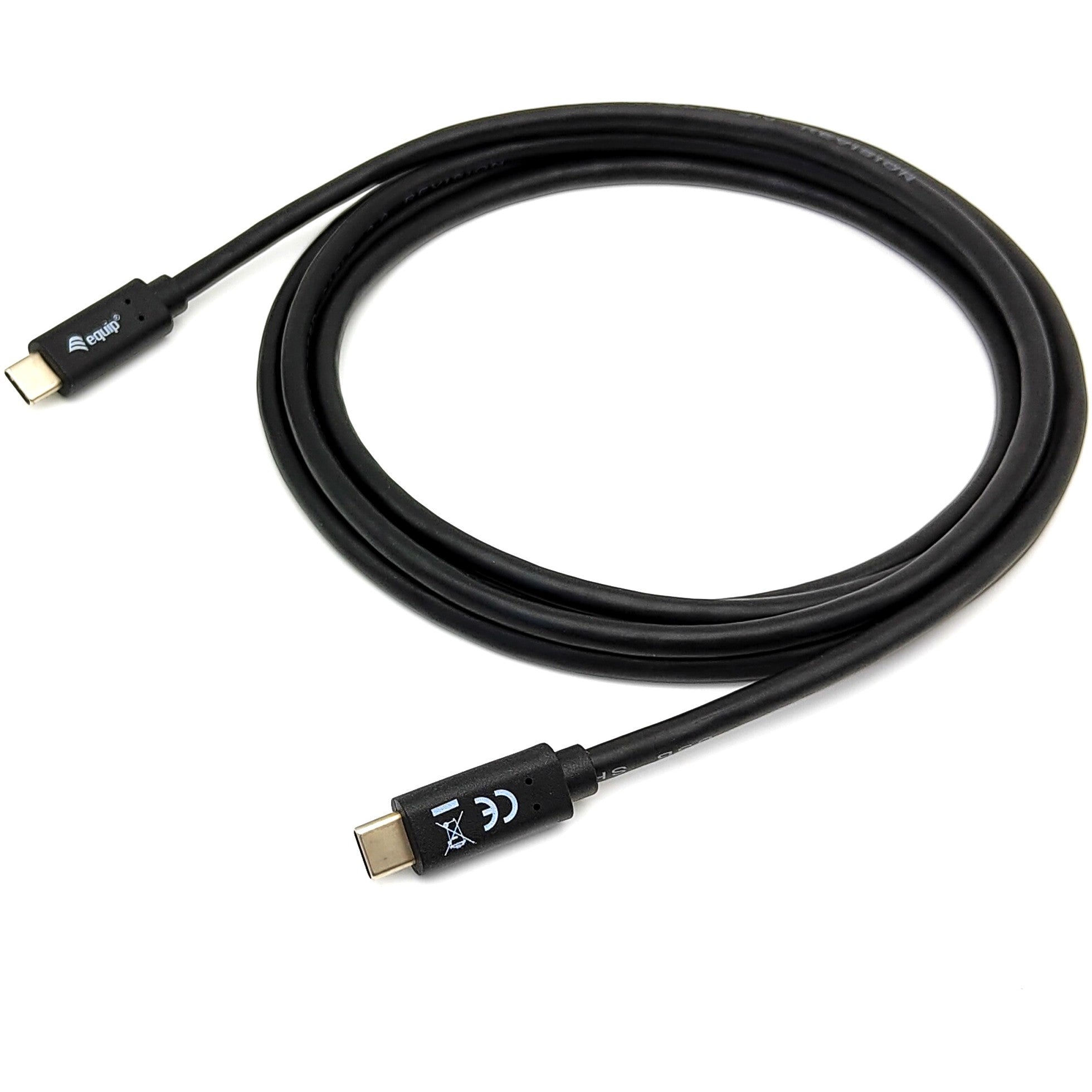 Equip Kabel USB-C 3.2 -> C St/St 1.00m 3A/20V sw