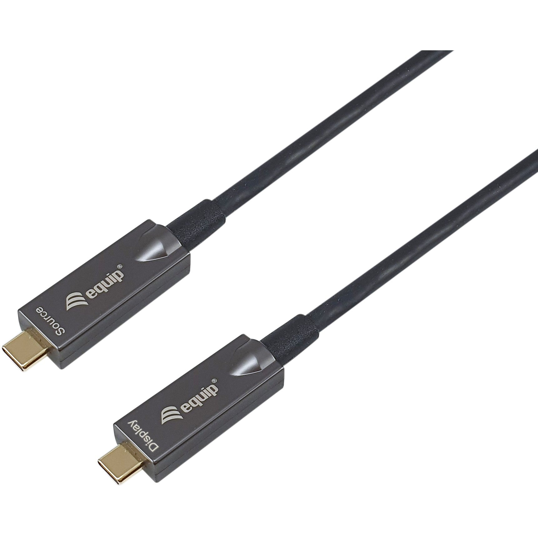 Equip Kabel USB-C 3.2 -> C St/St 5.00m 3A 4K/60Hz sw