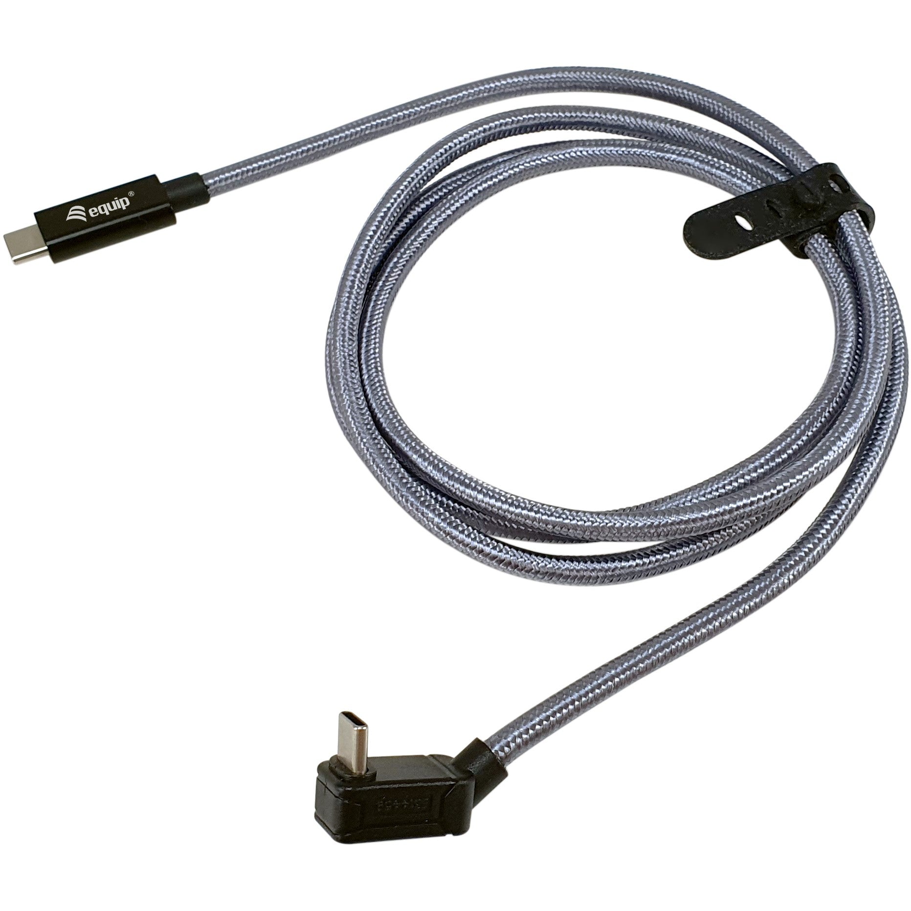 Equip Kabel USB-C 3.0 -> C wink. St/St 1.00m 5A 4K/60Hz sw