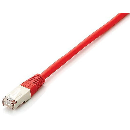 Equip Patchkabel Cat6A S/FTP 2xRJ45 20.00m rot Plat.LSZH Polybeutel