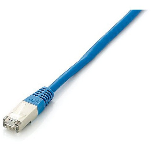 Equip Patchkabel Cat6A S/FTP 2xRJ45 15.00m blau Plat.LSZH Polybeutel