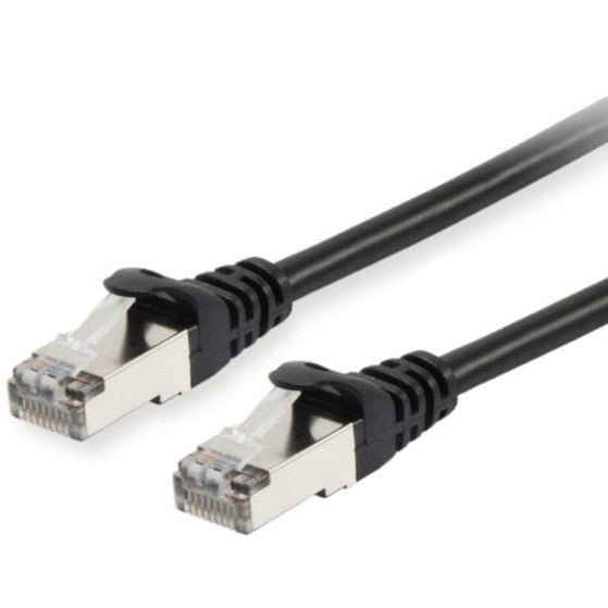 Equip Patchkabel Cat6 S/FTP 2xRJ45 20.00m schwarz LSZH Polybeutel