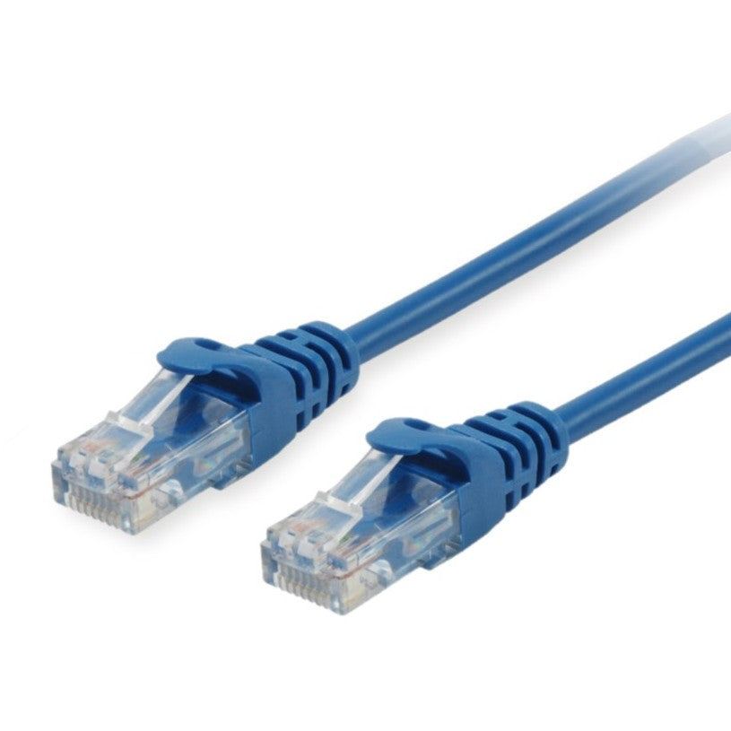 Equip Patchkabel Cat6A U/UTP 2xRJ45 1.50m blau LSZH Polybeutel