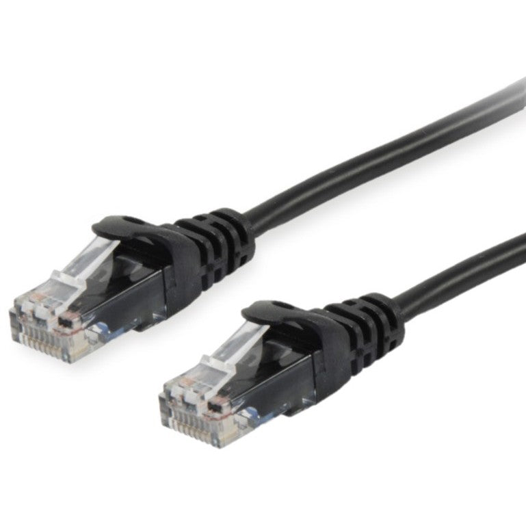 Equip Patchkabel Cat6A U/UTP 2xRJ45 0.15m schwarz LSZH Polybeutel