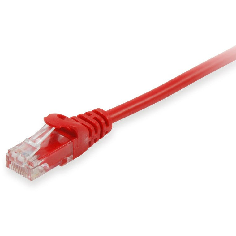 Equip Patchkabel Cat6 U/UTP 2xRJ45 15.00m rot Polybeutel