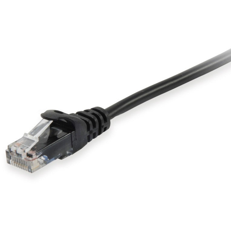 Equip Patchkabel Cat6 U/UTP 2xRJ45 0.15m schwarz Polybeutel