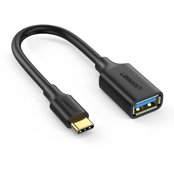 UGREEN Type-C USB 3.0 Konverter Adapter schwarz 150mm