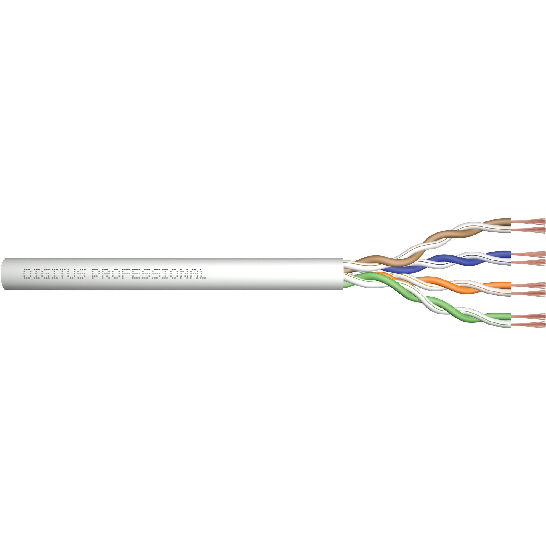DIGITUS CAT 5e U/UTP Twisted Pair Patchkabel. 305m. grau