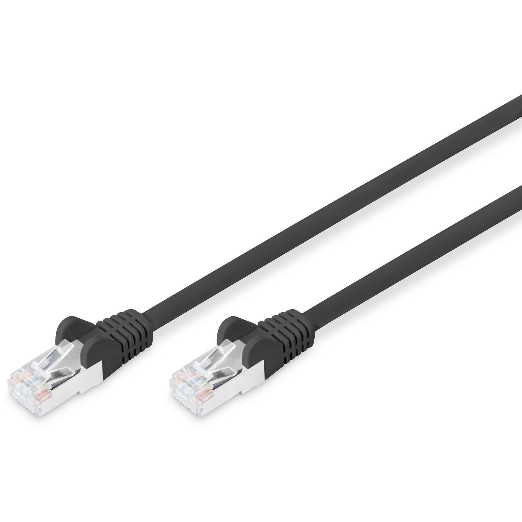 DIGITUS CAT6 RJ45 S/FTP Patchkabel 10.0m schwarz