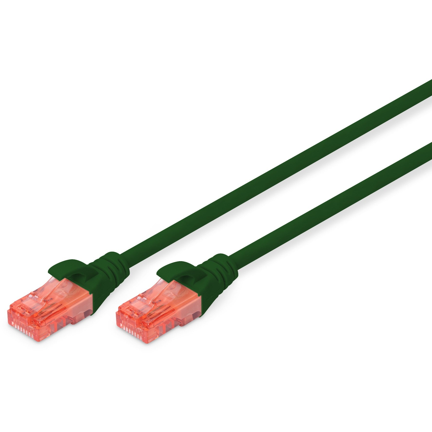 DIGITUS CAT 6 U/UTP Patchkabel - LSZH. 0.25m. grün