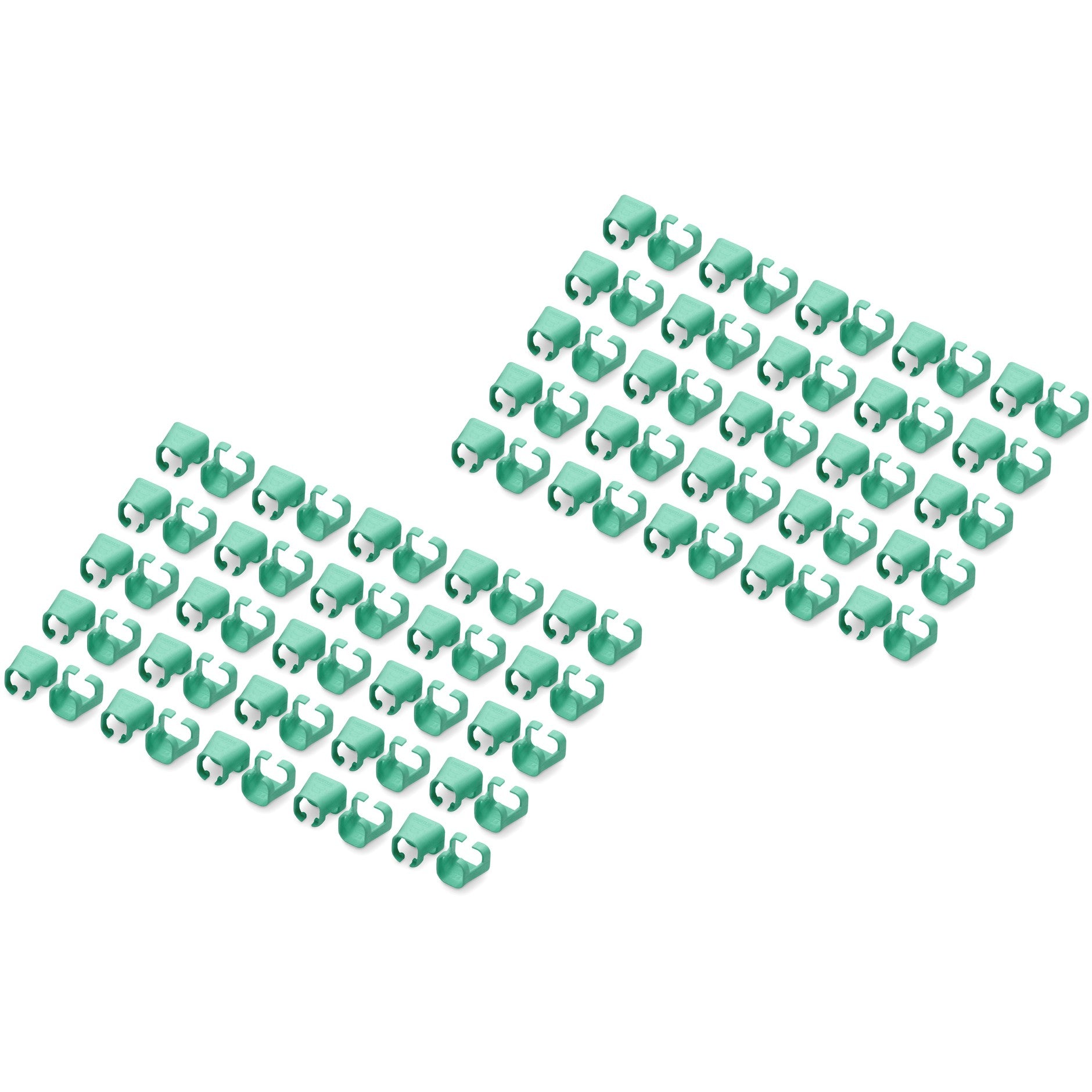 DIGITUS Farbclips für Patchkabel RJ45 100 Stück grün