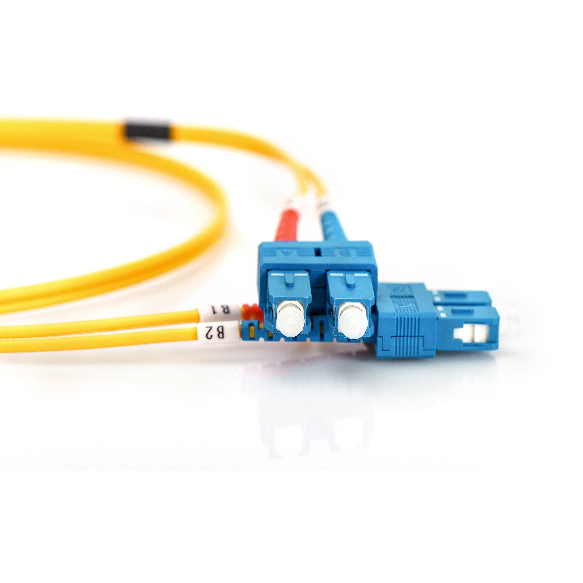 DIGITUS LWL Patchkabel SC -> SC 5.00m Singlemode Duplex OS2