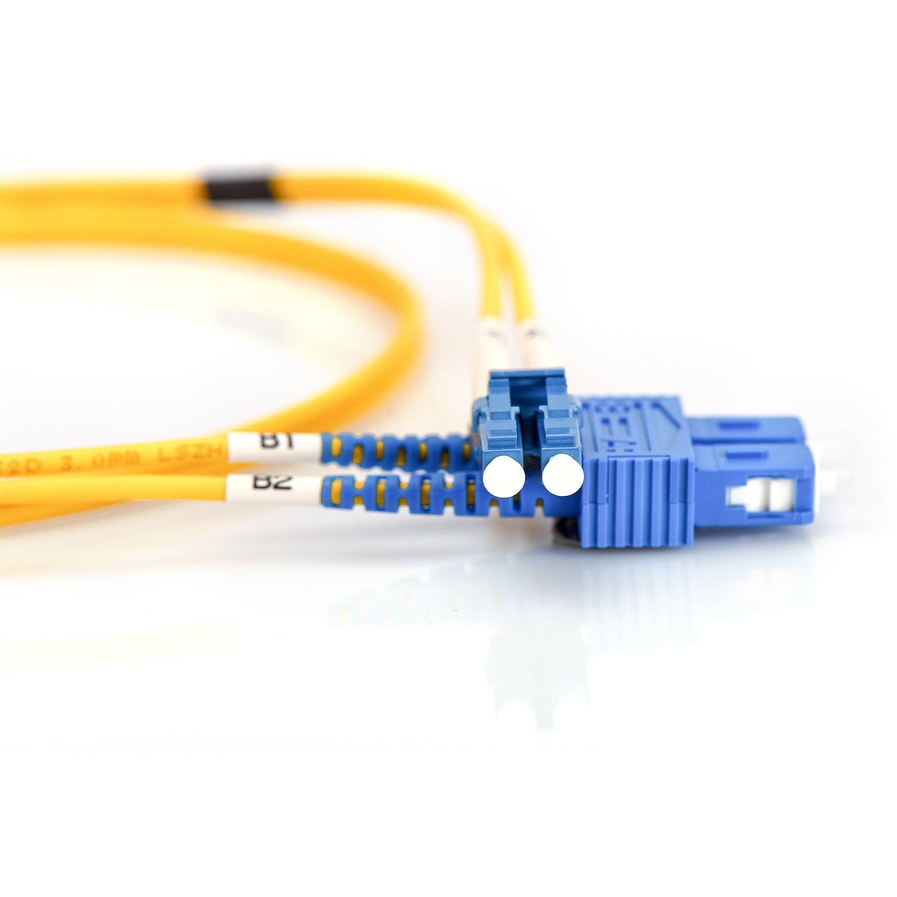 DIGITUS LWL Patchkabel LC -> SC 10.00m Singlemode Duplex OS2