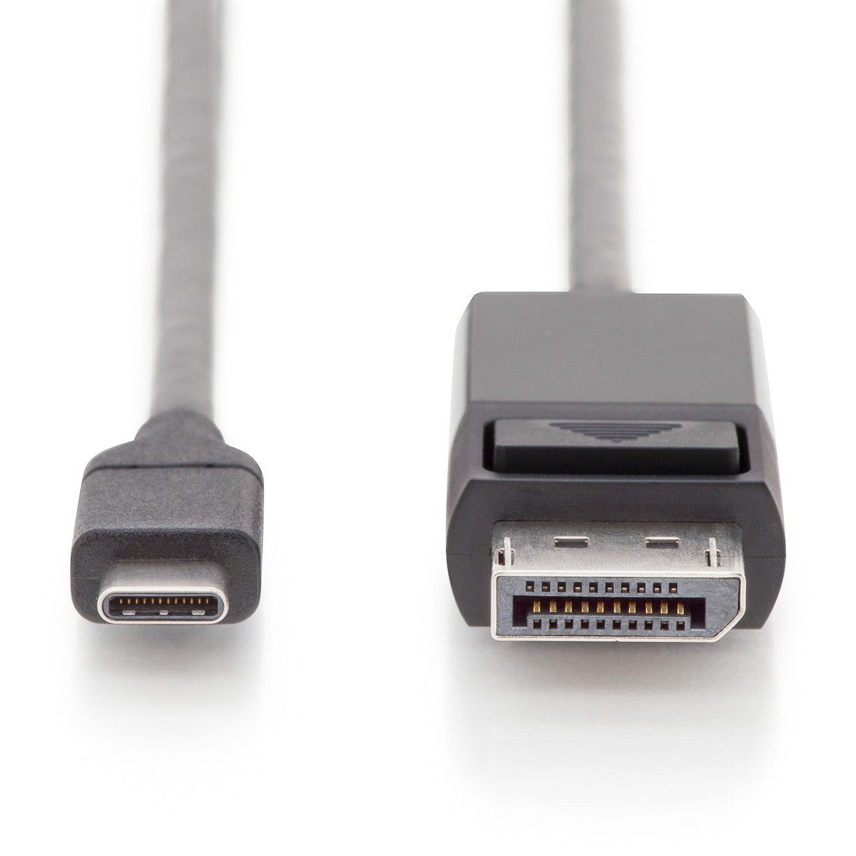 DIGITUS USB C Adapterkabel Typ C -DP 32.4GB St/St 2.0m. sw