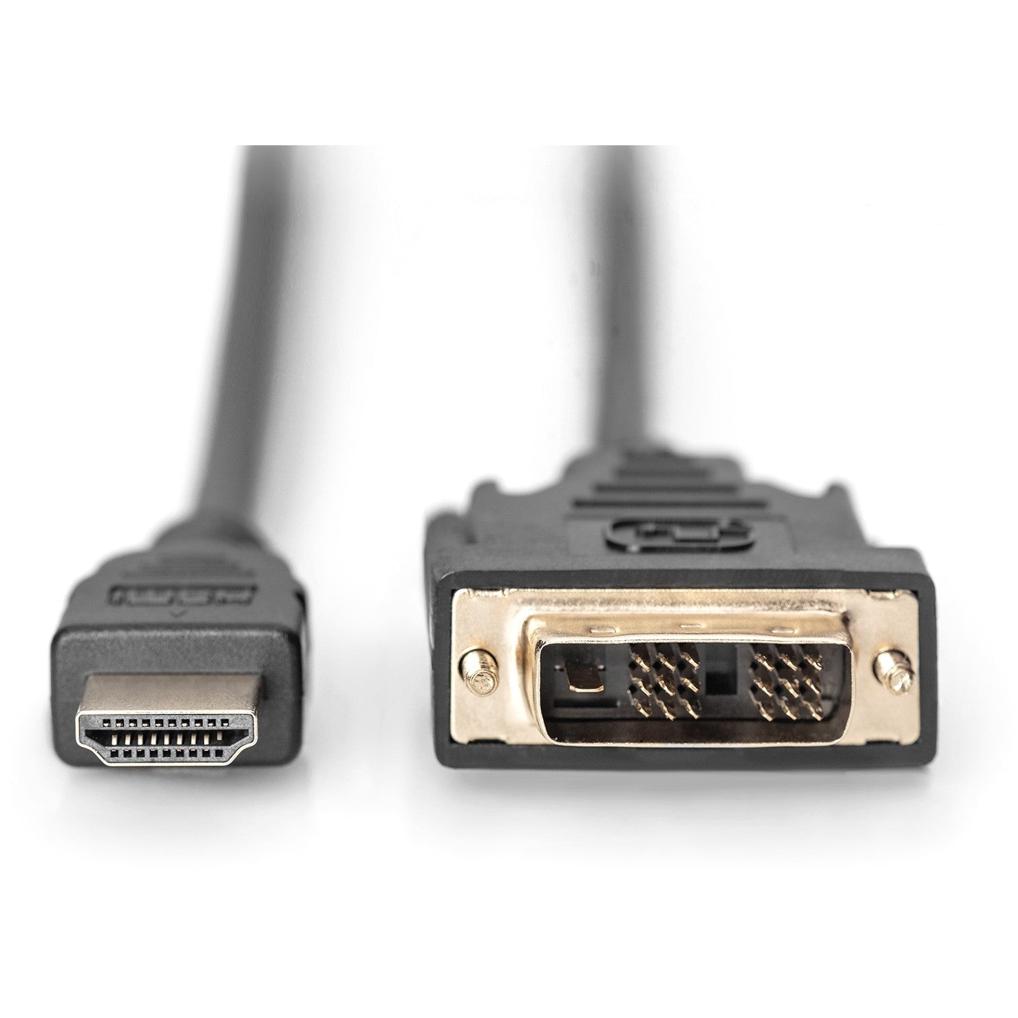 DIGITUS HDMI-Kabel A->DVI(18+1) St/St 2.0m schwarz FullHD