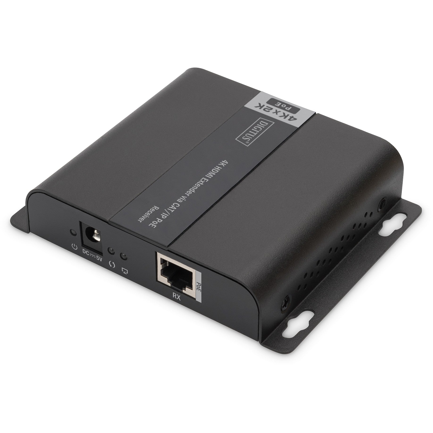 DIGITUS 4K HDMI Extender über CAT/IP (Empfängereinheit). PoE