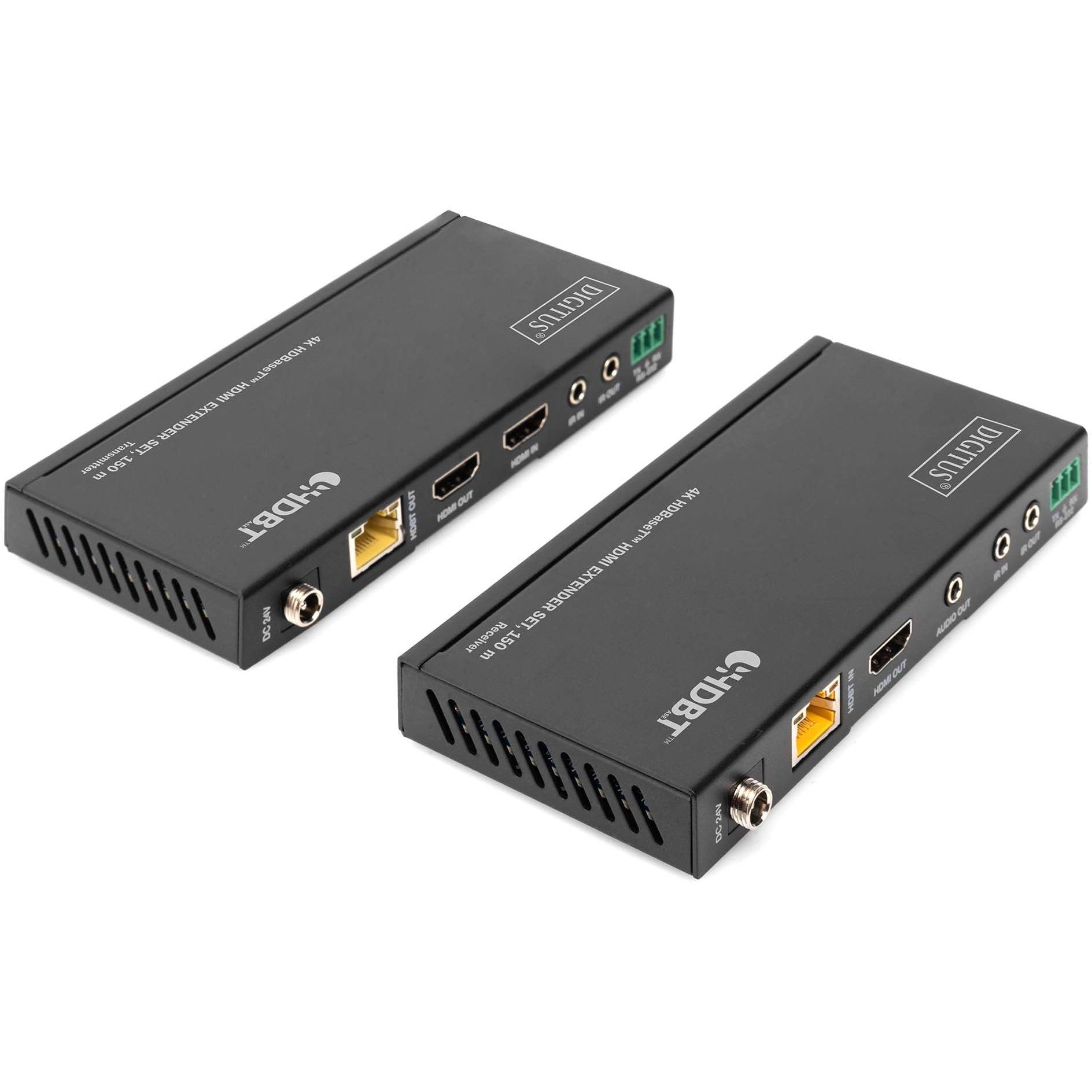 DIGITUS 4K HDBaseT HDMI Extender Set. 150m
