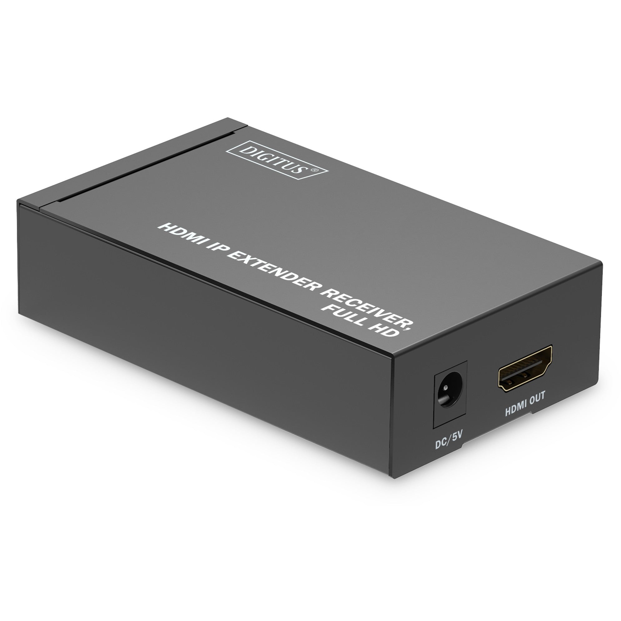 DIGITUS HDMI IP Extender Receiver Full HD schwarz