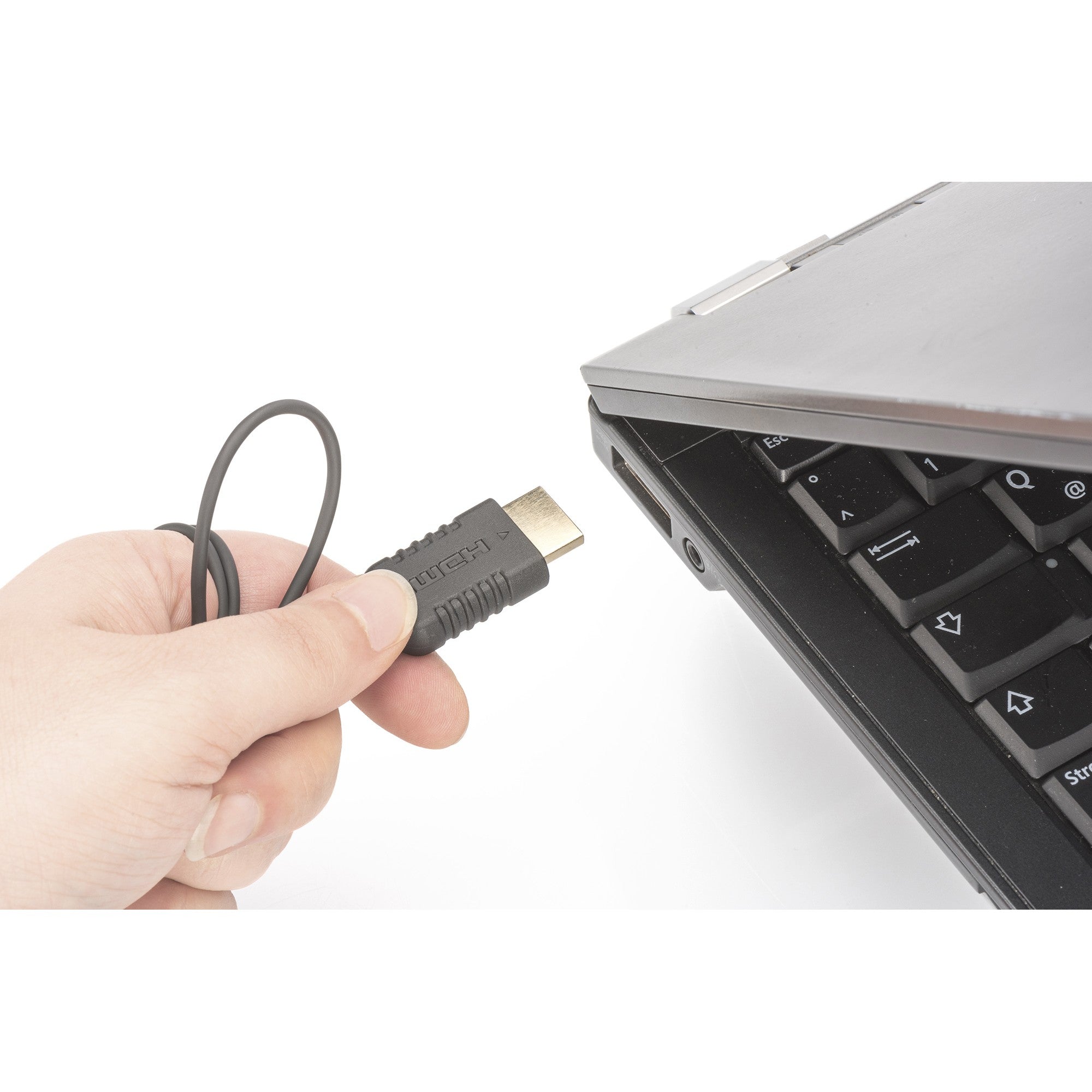 DIGITUS HDMI Anschlusskabel. HighFlex St/St. 2.0m. sw