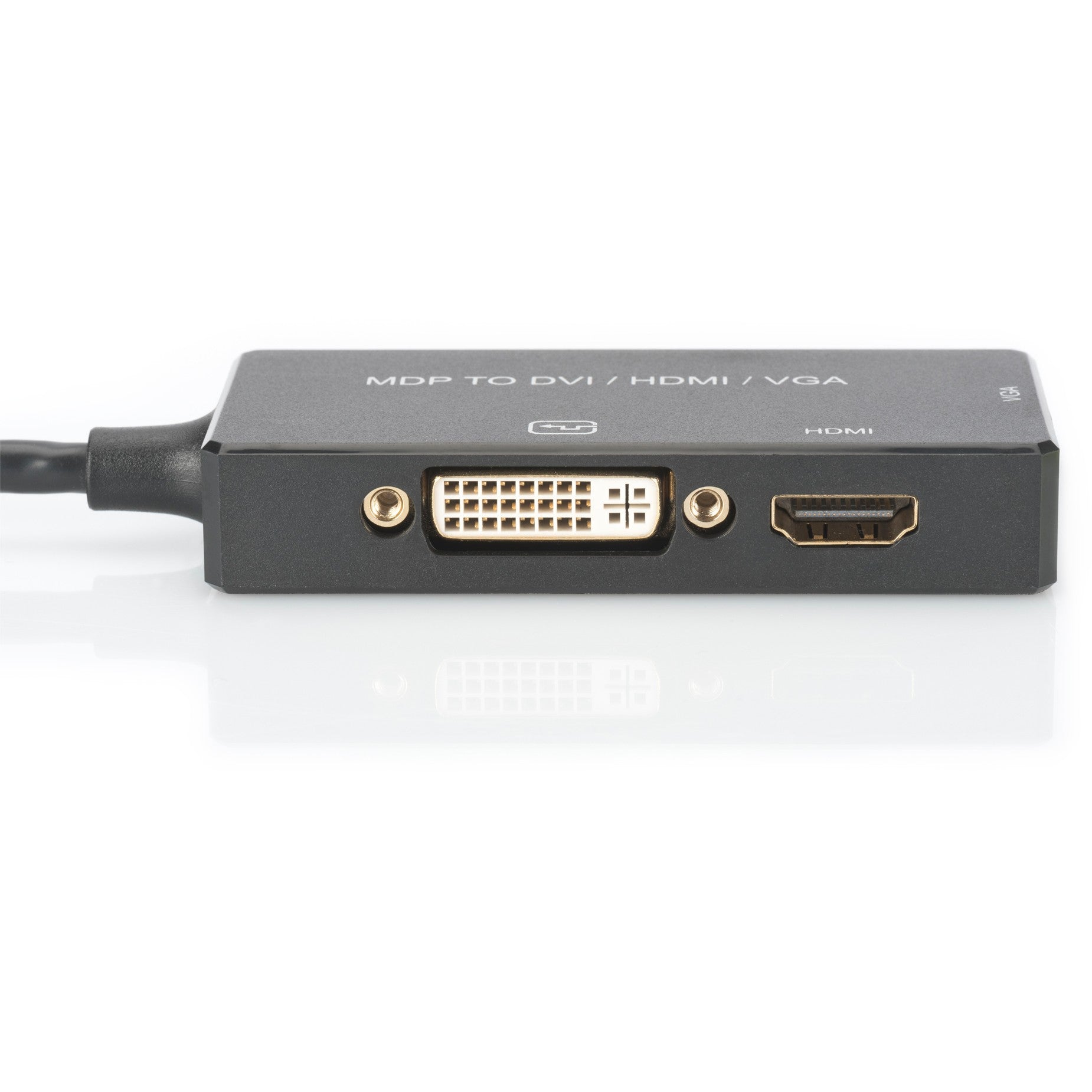 DIGITUS DisplayPortkonverterkabel mDP->HDMI+DVI+VGA 0.2m