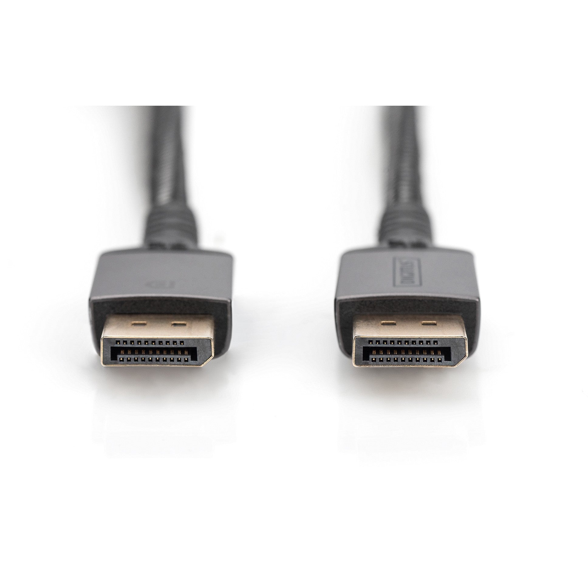 DIGITUS DisplayPort Anschlusskabel 1m Aluminium 8K schwarz