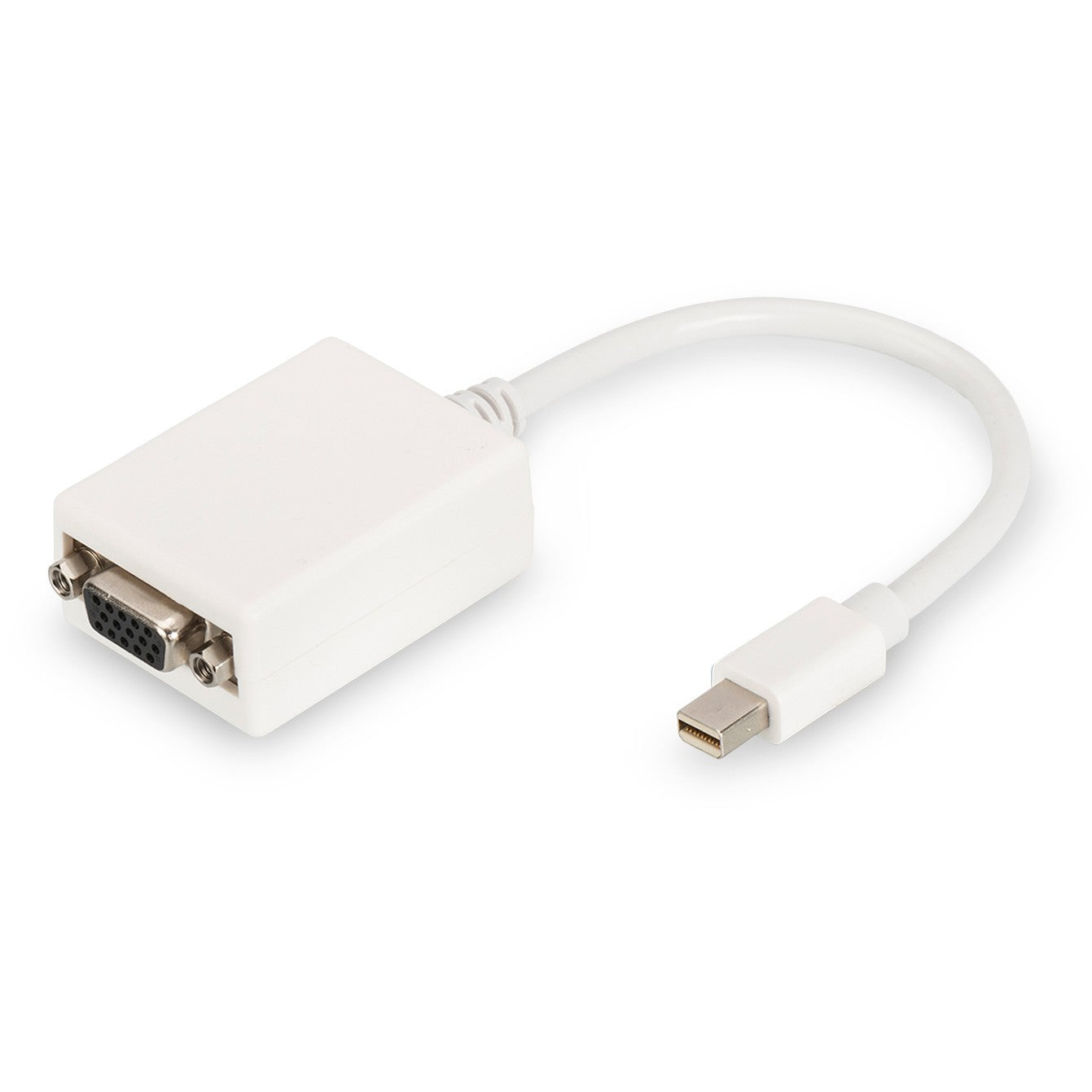 DIGITUS DisplayPortKabel miniDP -> HD15/VGA St/Bu 0.15m 1.1a