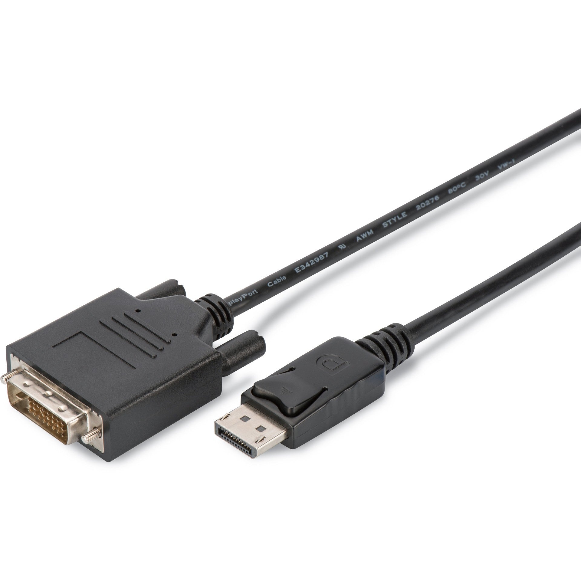 DIGITUS DisplayPort - DVI Adapterkabel. 10er Pack. 2m. sw
