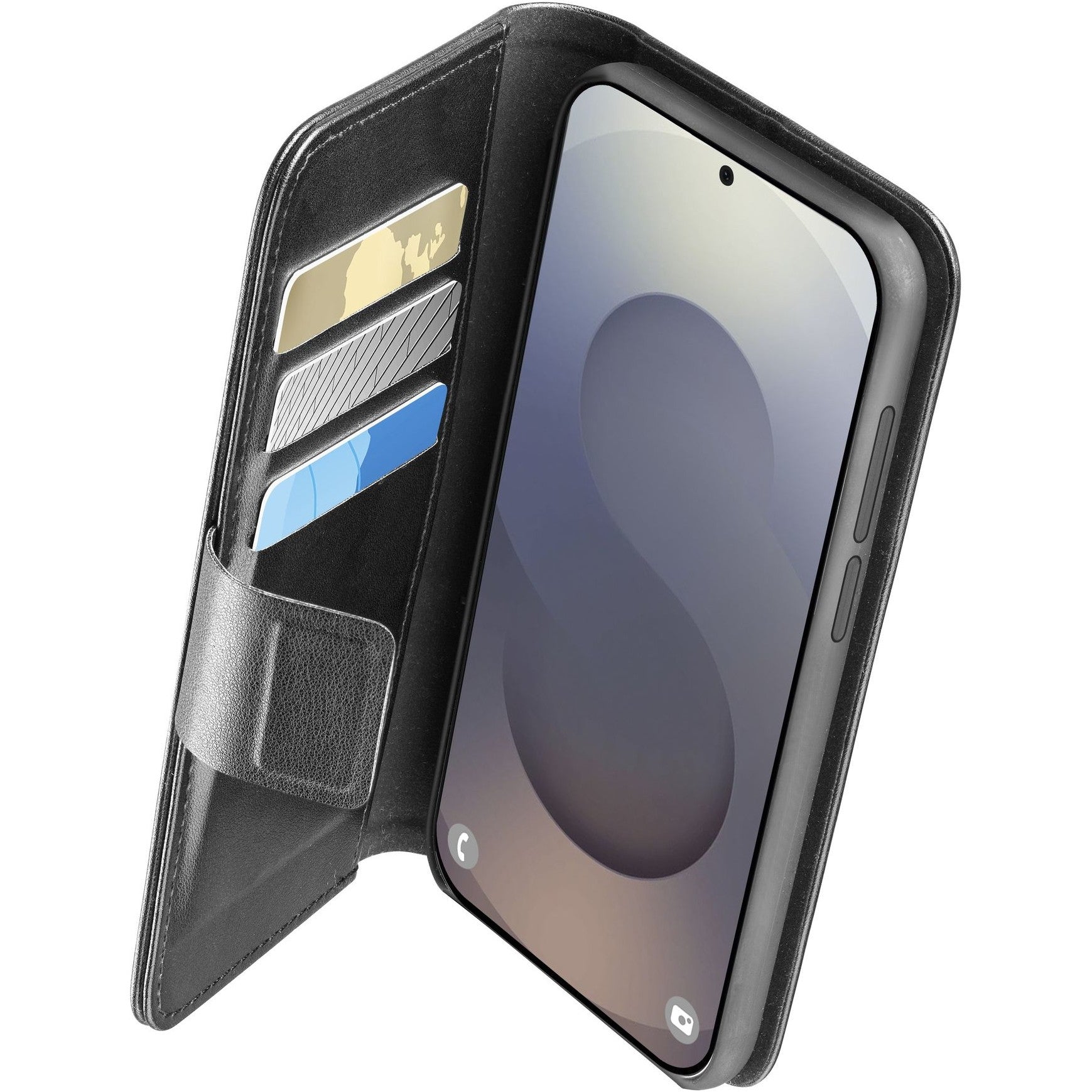 Cellularline Book Agenda 2 Case fr Samsung S25 Ultra Black